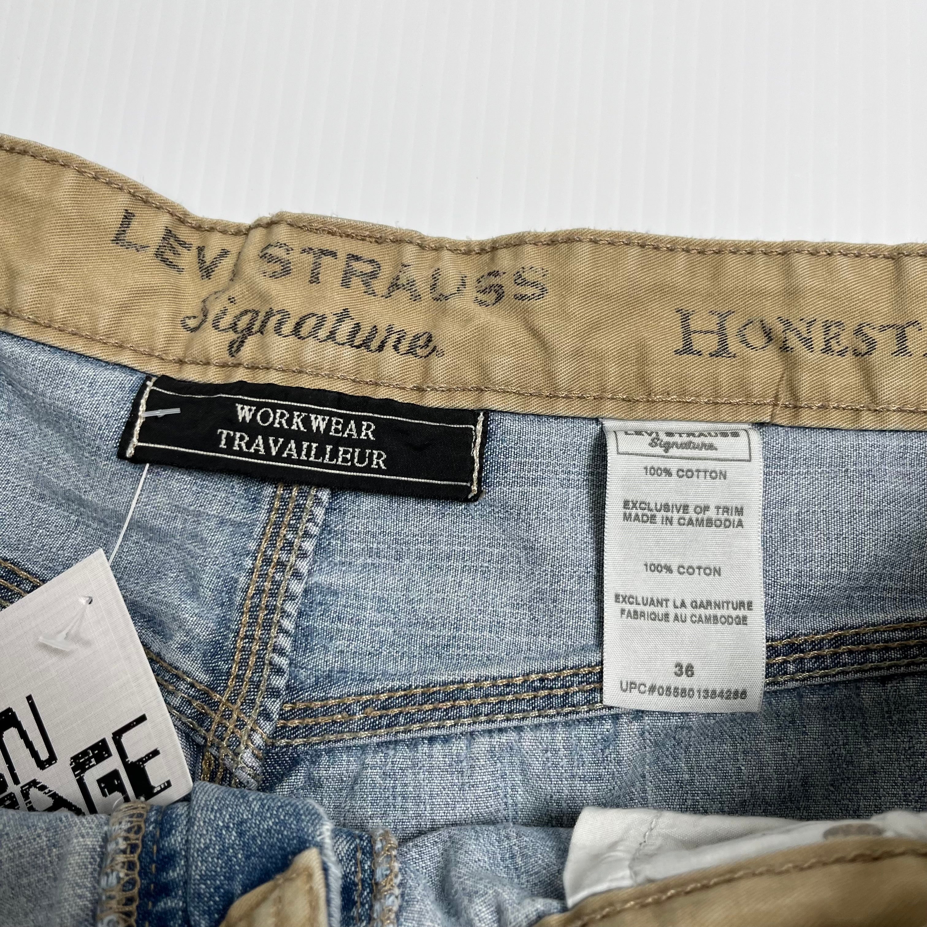 Levi's Workwear Denim Carpenter Shorts 36