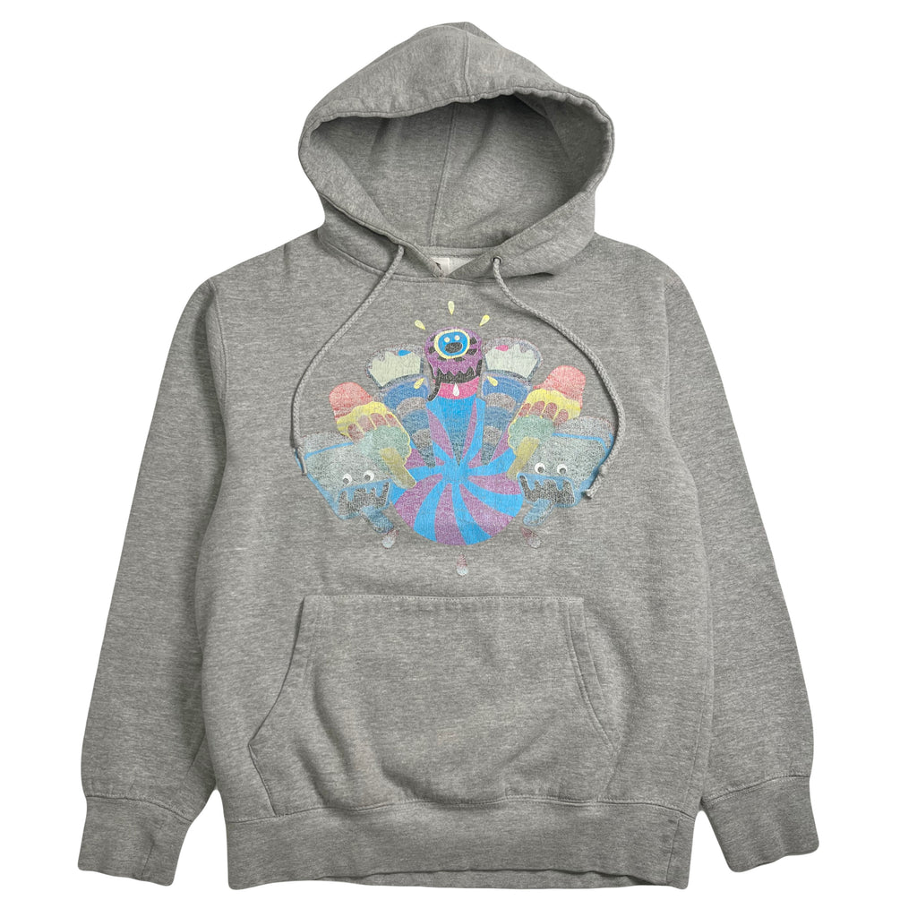 Y2K Ice Cream Characters Graphic Hoodie S