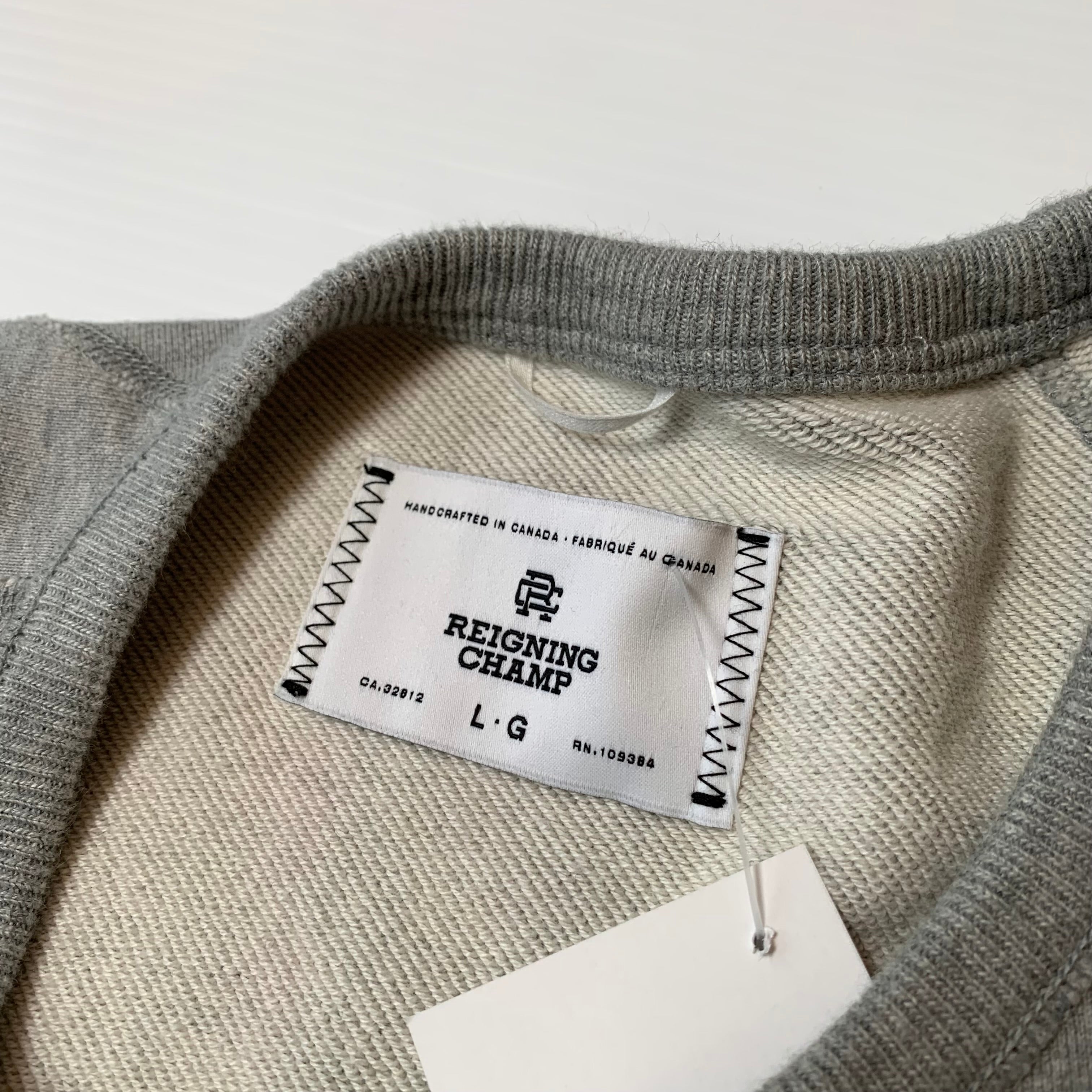 Reigning Champ Athletic Wear Crewneck L