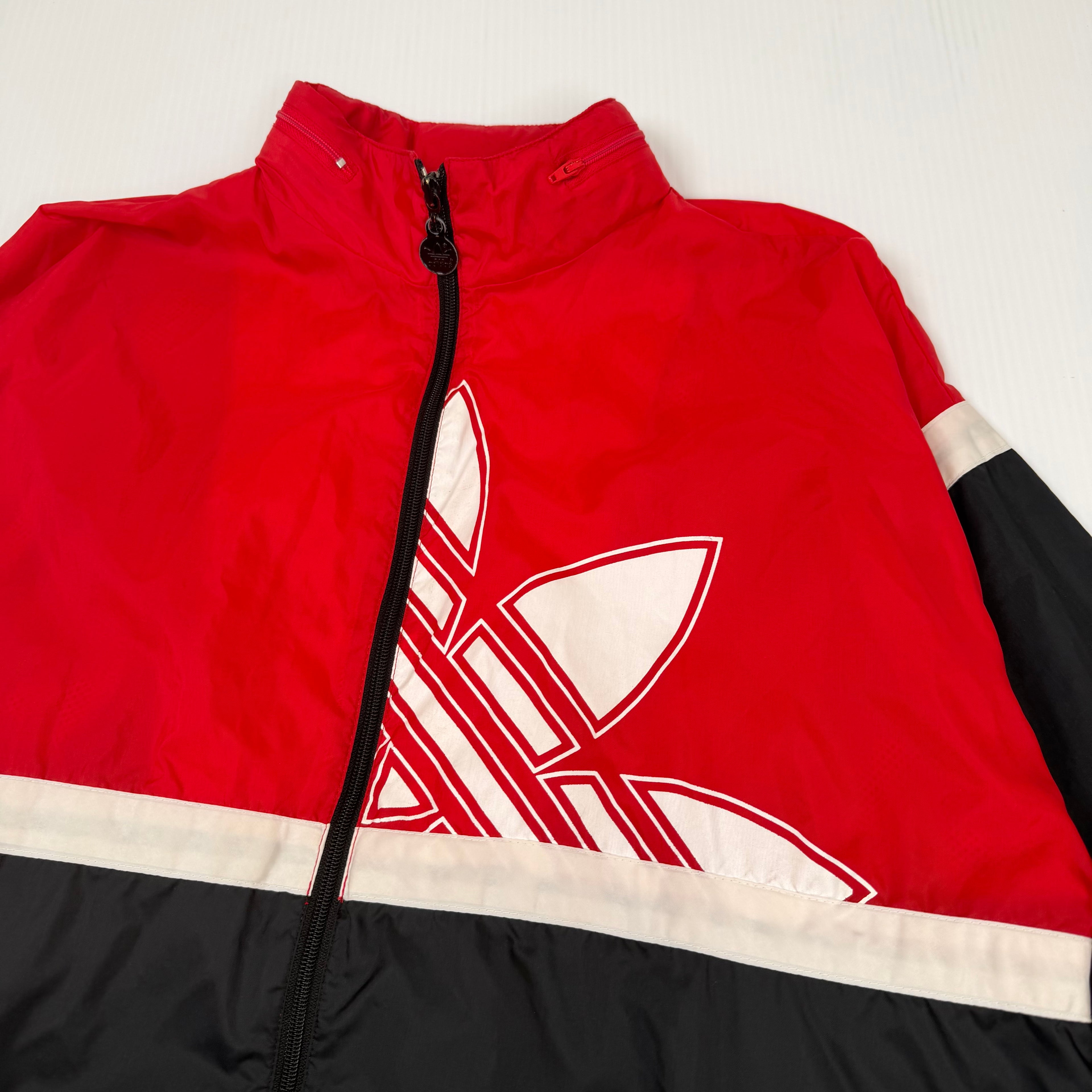 Vintage Adidas Two Tone Windbreaker Jacket M