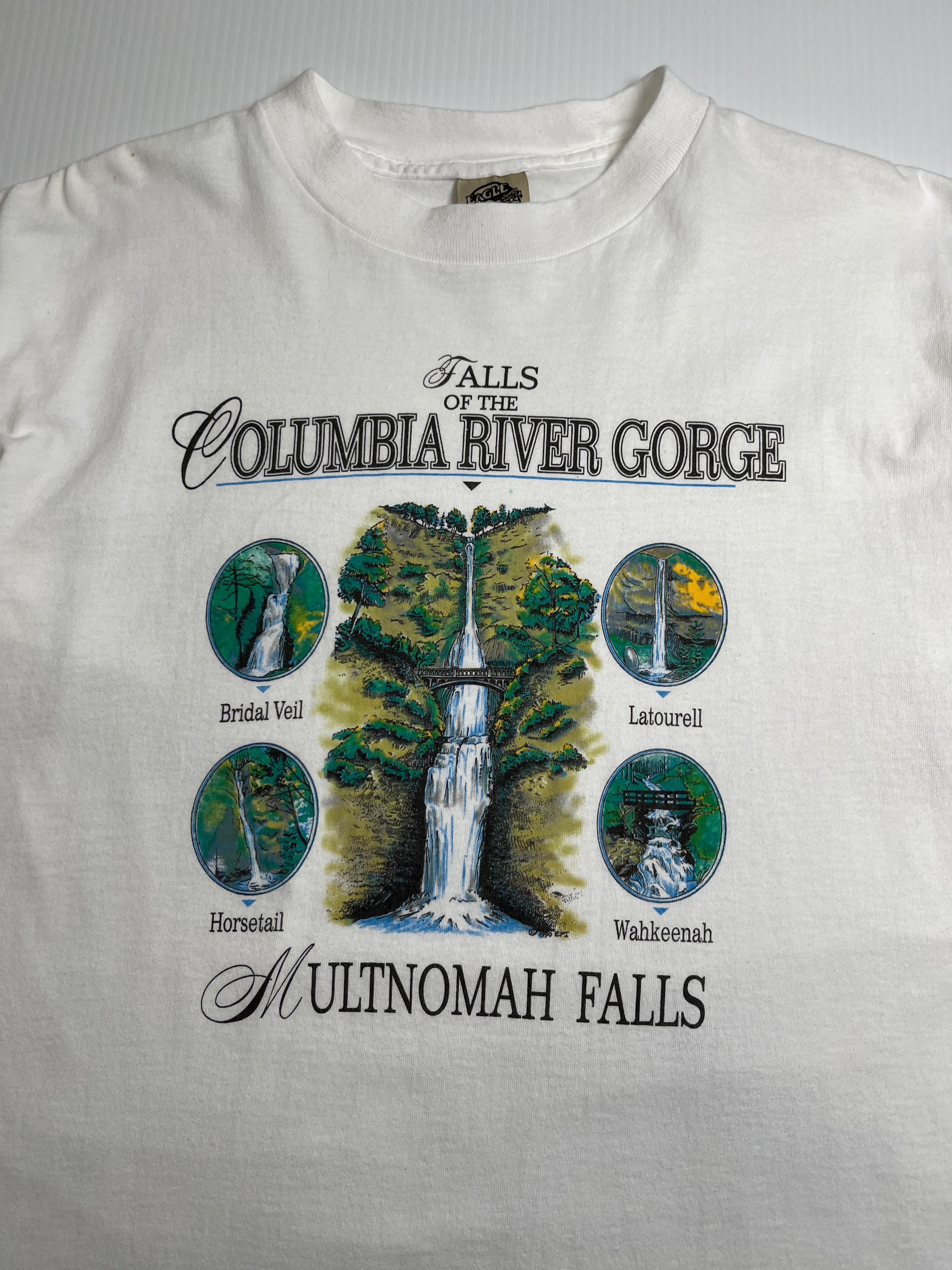 Vintage Columbia River Gorge Nature Tee M