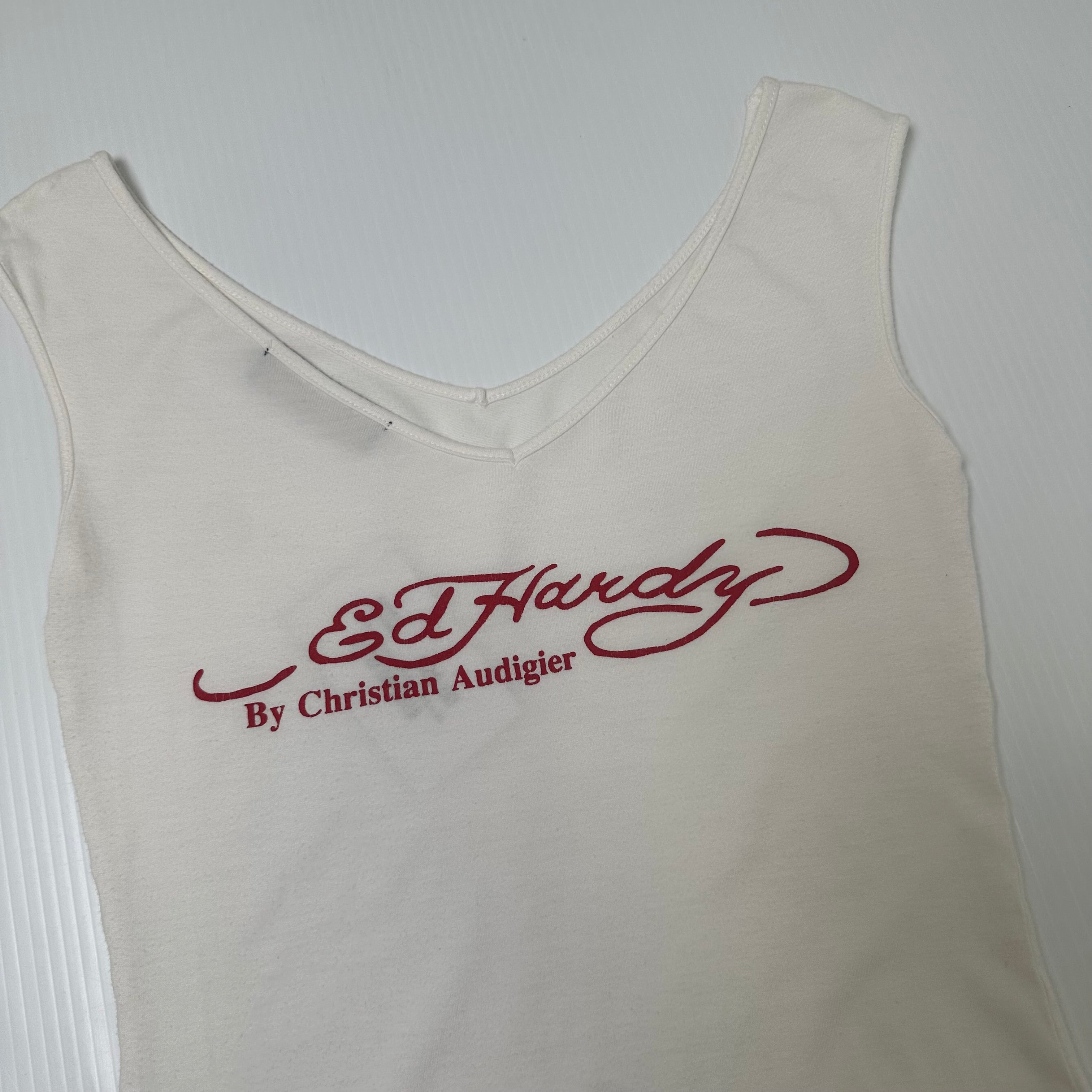 Y2K Ed Hardy Love Dies Hard Tank Dress Women's M