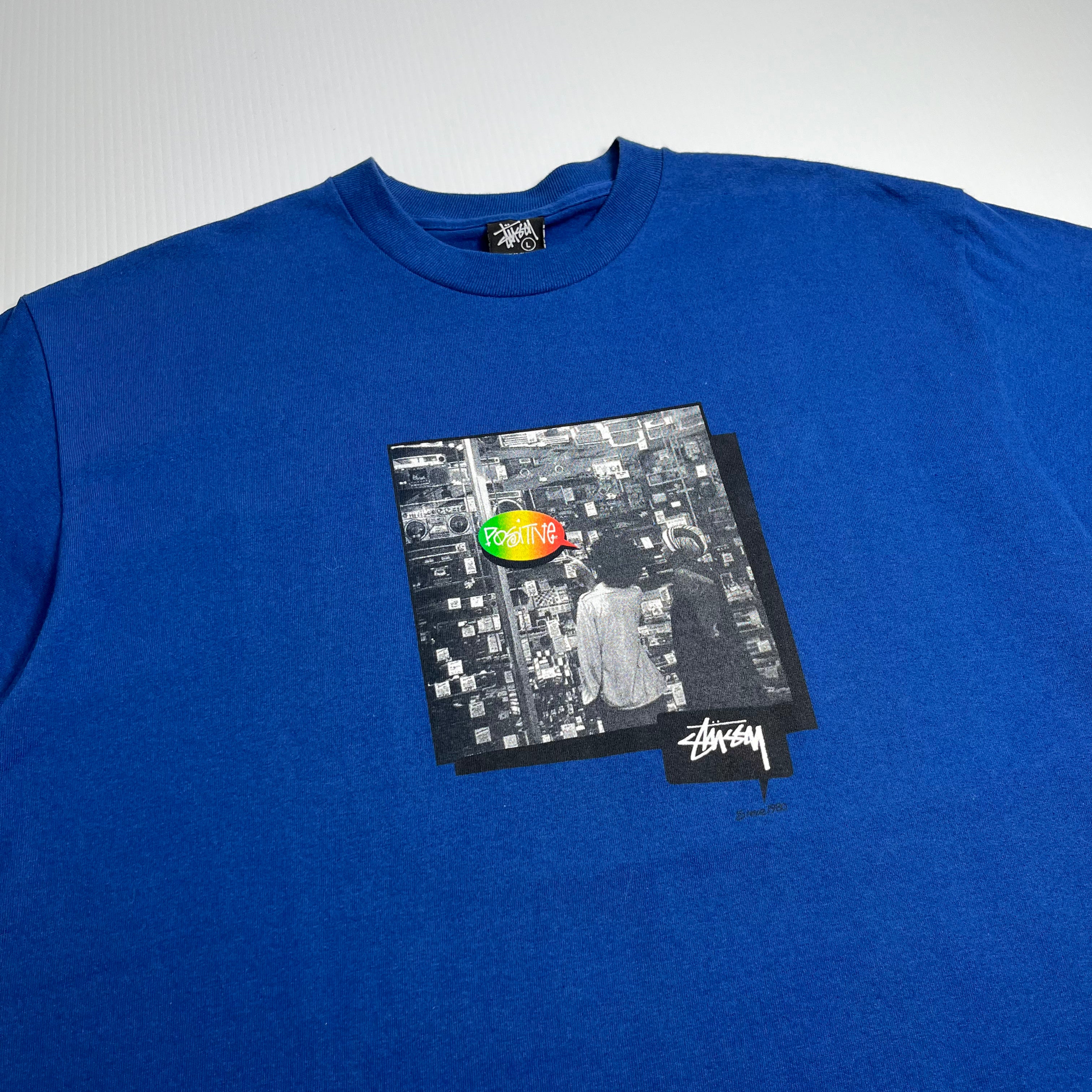 Stussy Positive Boombox Tee L