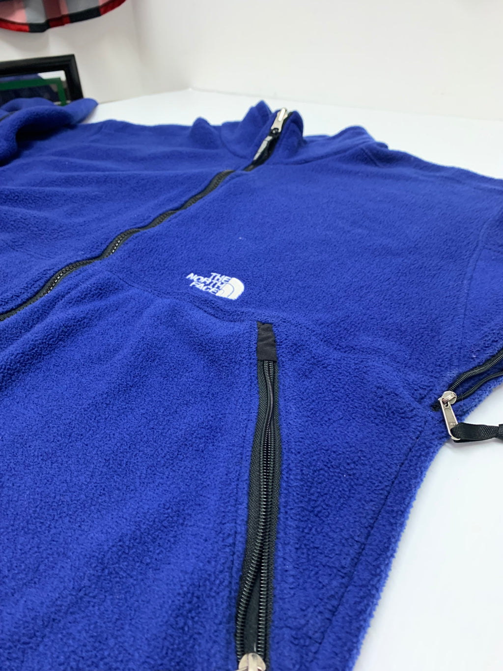 Vintage TNF Full Zip Fleece XL