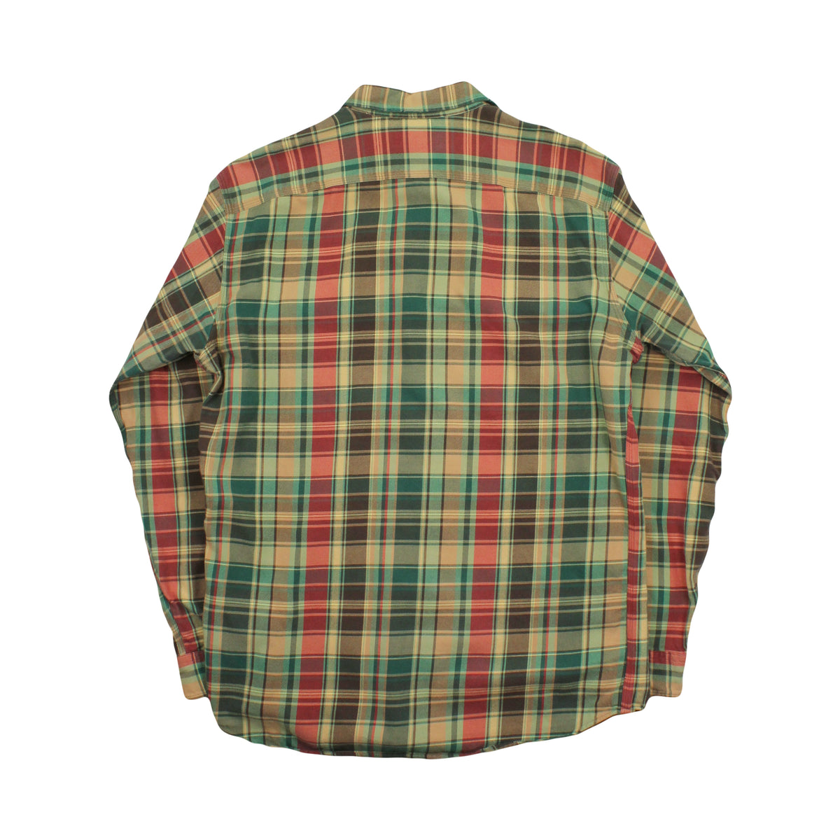 Vintage Polo Ralph Lauren Plaid Elbow Patch Shirt M