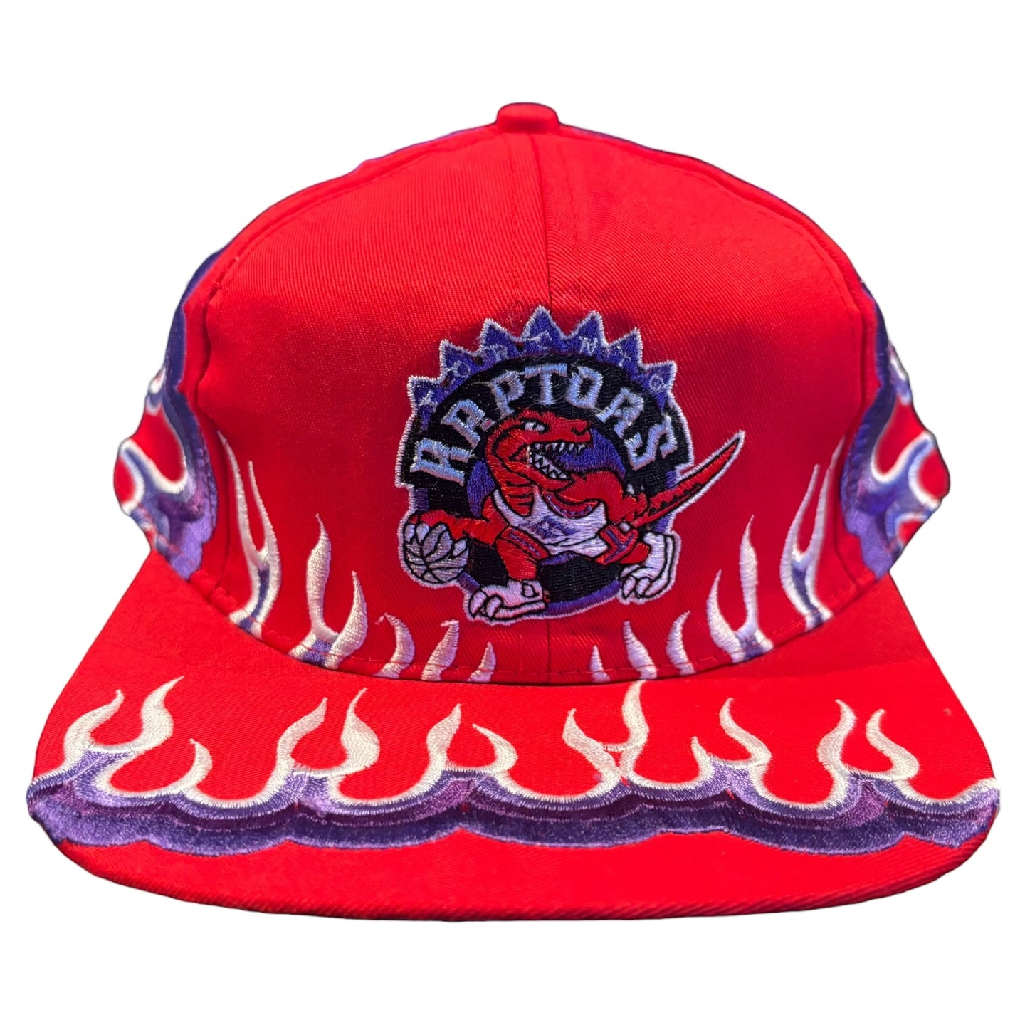 Vintage Toronto Raptors Flame Hat Gone Again Vintage