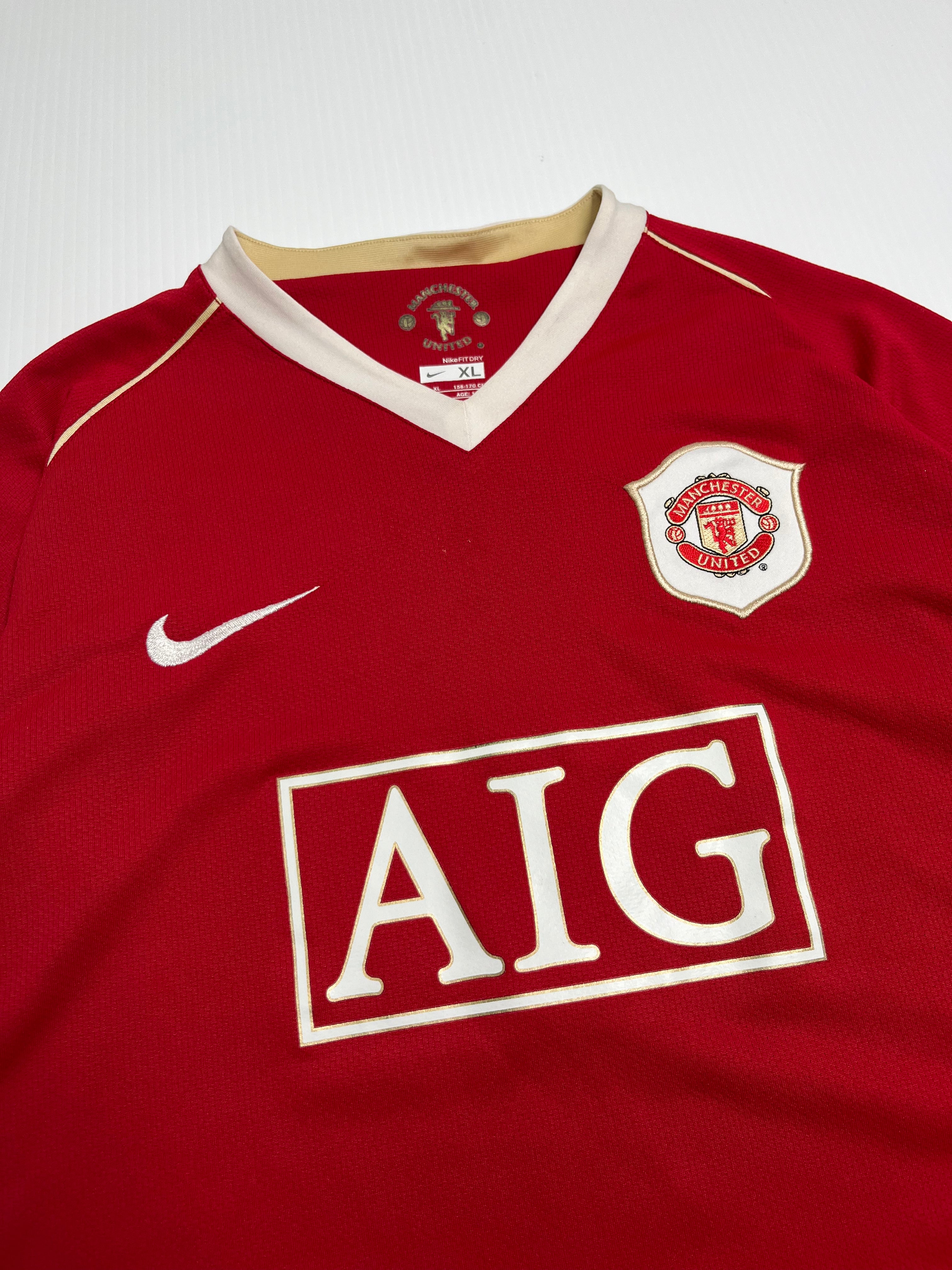 2006-07 Nike Manchester United Jersey Youth XL