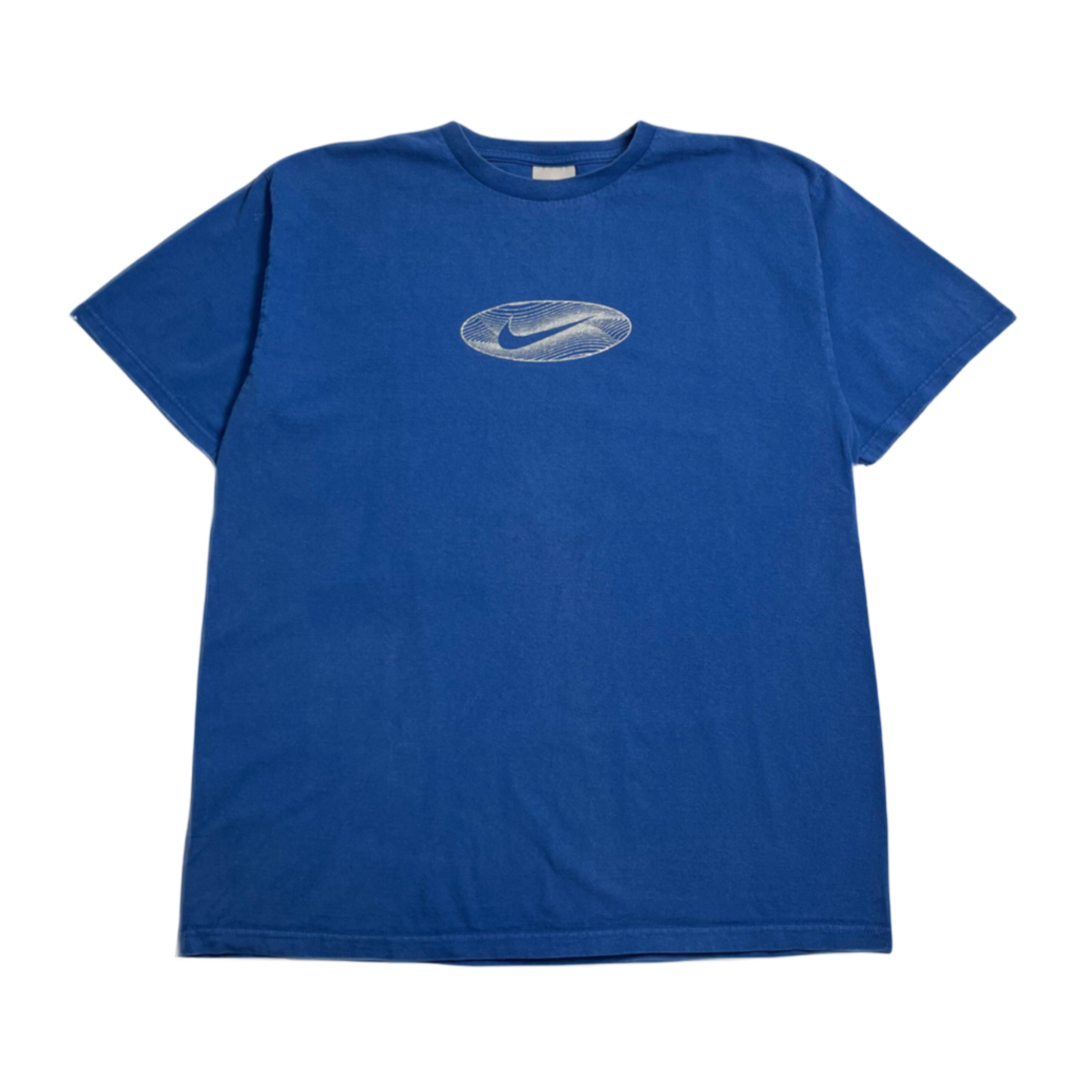 2000's Nike Swoosh Graphic Tee L