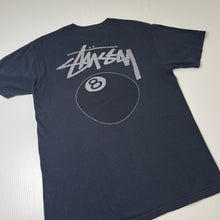 Load image into Gallery viewer, Stussy 8 Ball Faded Graphic Tee M
