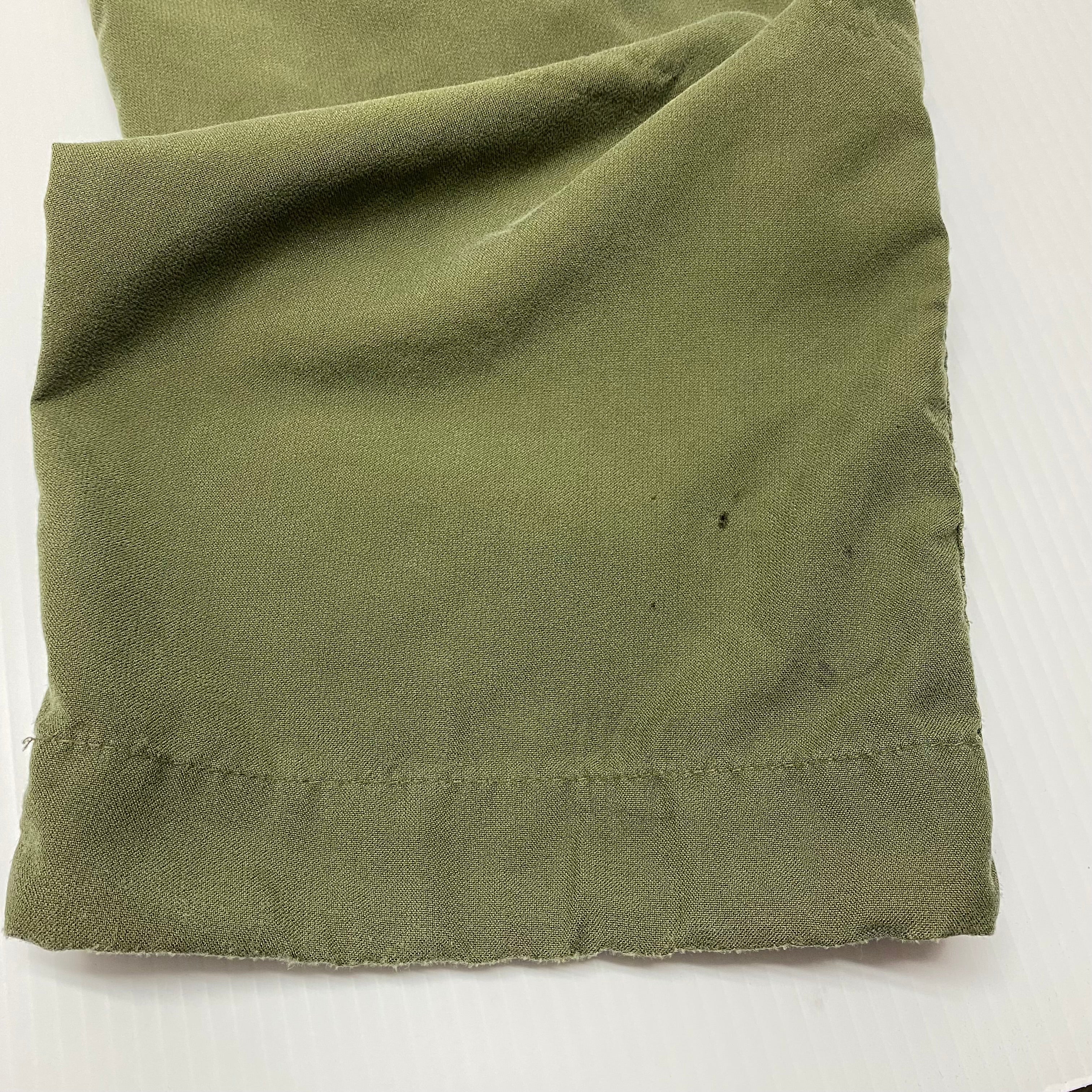 Vintage Green Military Pants 30