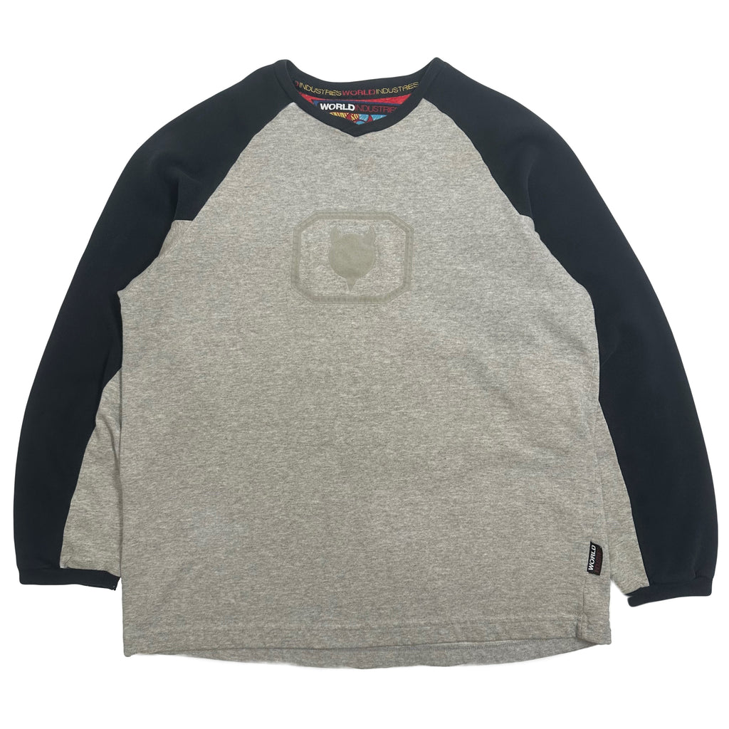 Vintage World Industries Flame Boy Logo Crewneck L
