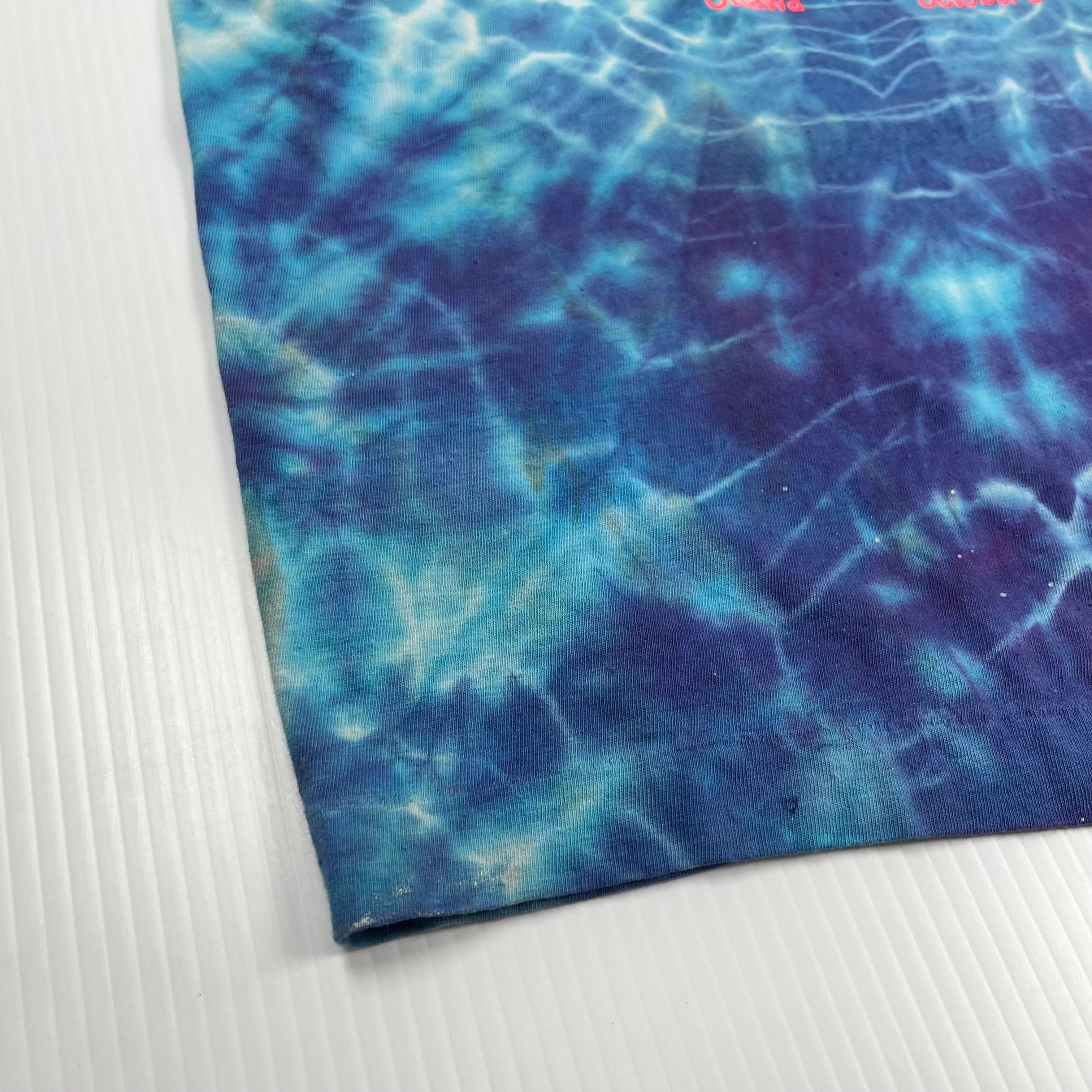 1990 Robert Plant Canadian Tour Tie Dye Tee XL