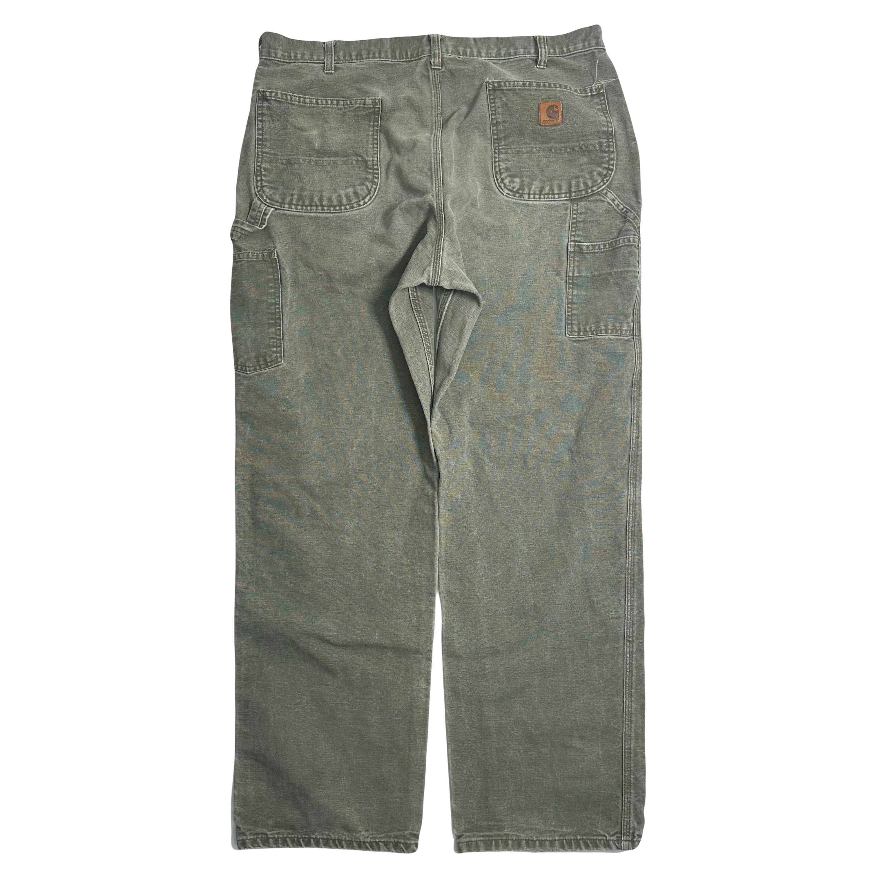Vintage Carhartt Faded Carpenter Denim 38
