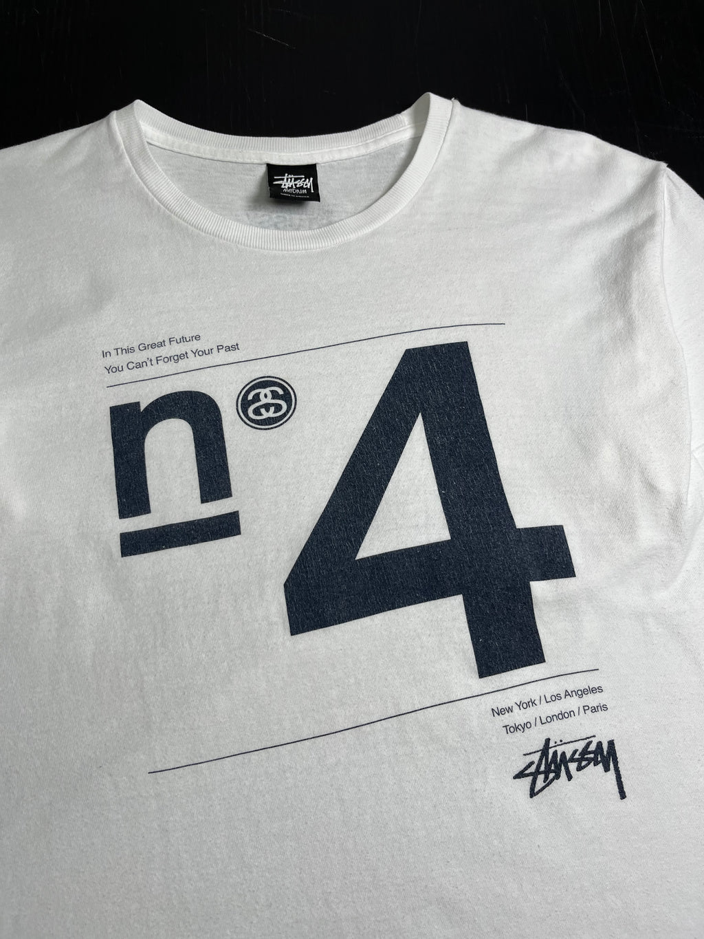 Stüssy No. 4 Graphic Tee M