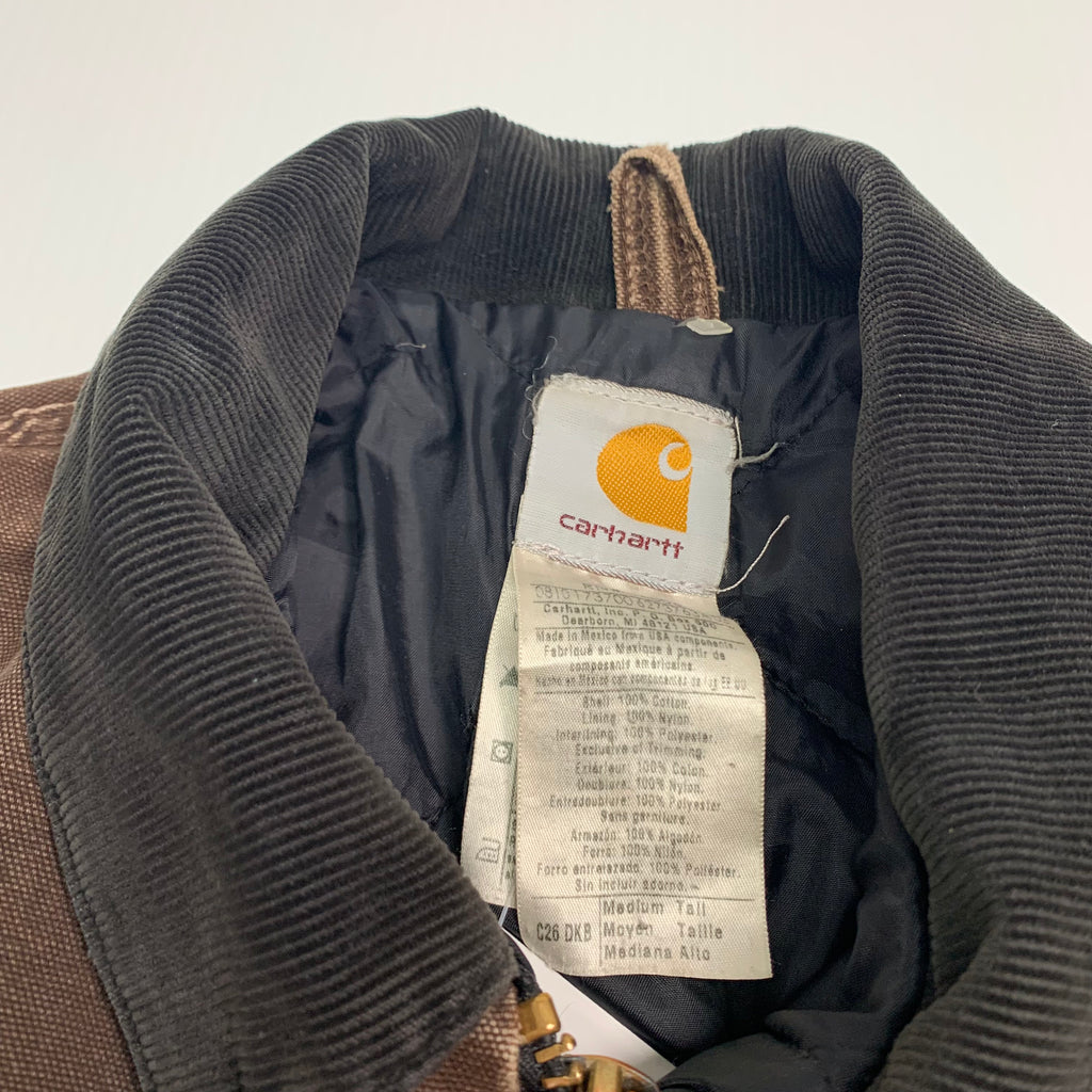 Carhartt Distressed Brown Chore Jacket M