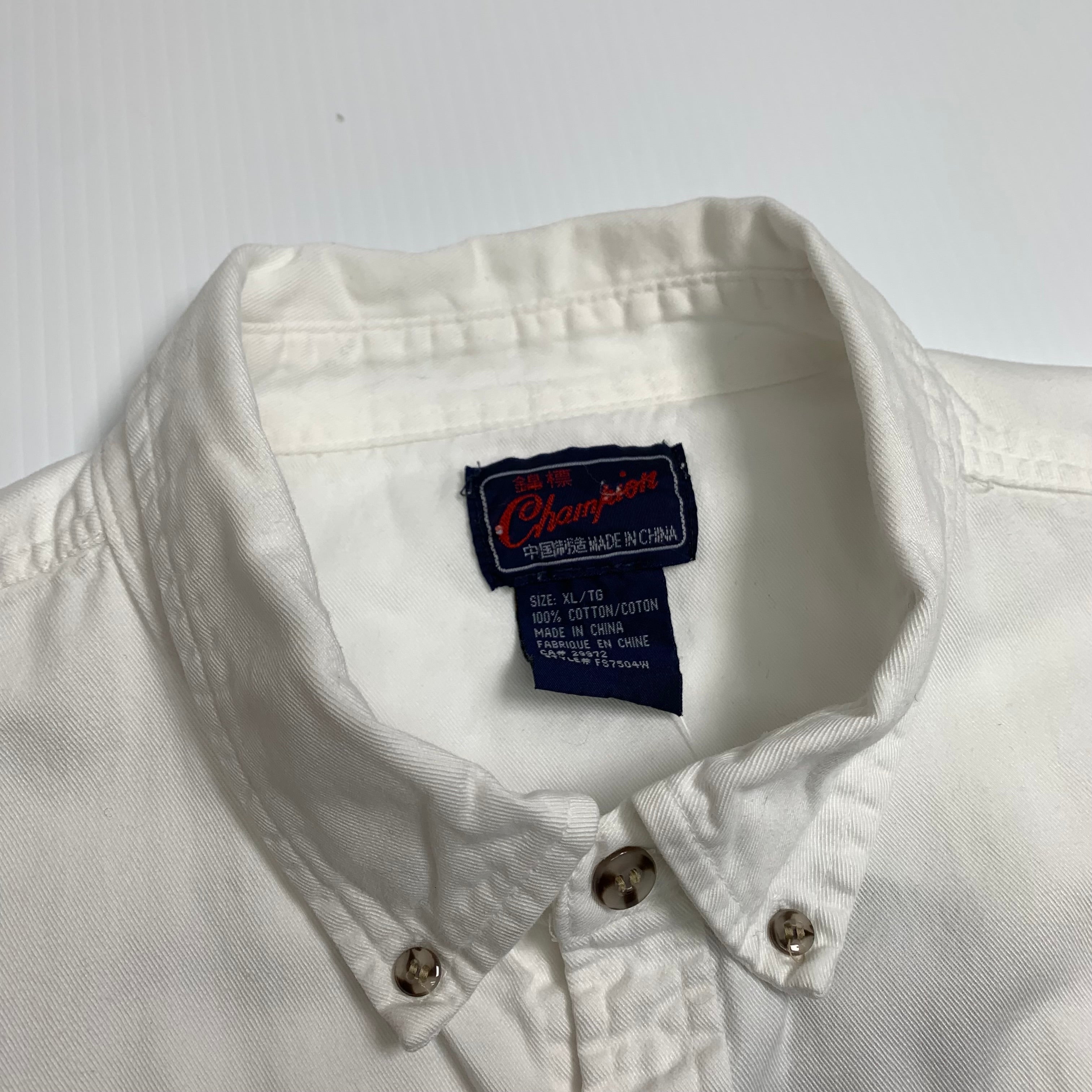 Vintage Champion Button-Up Shirt XL