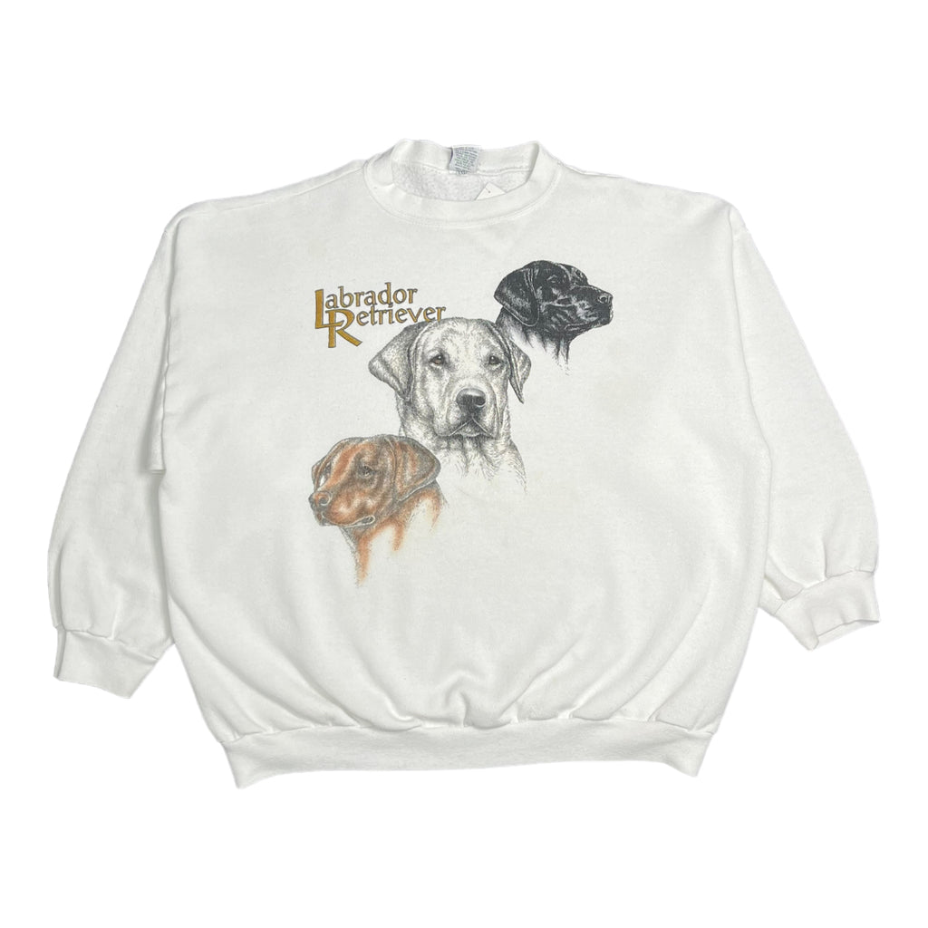 Vintage Labrador Retriever Crewneck XXL