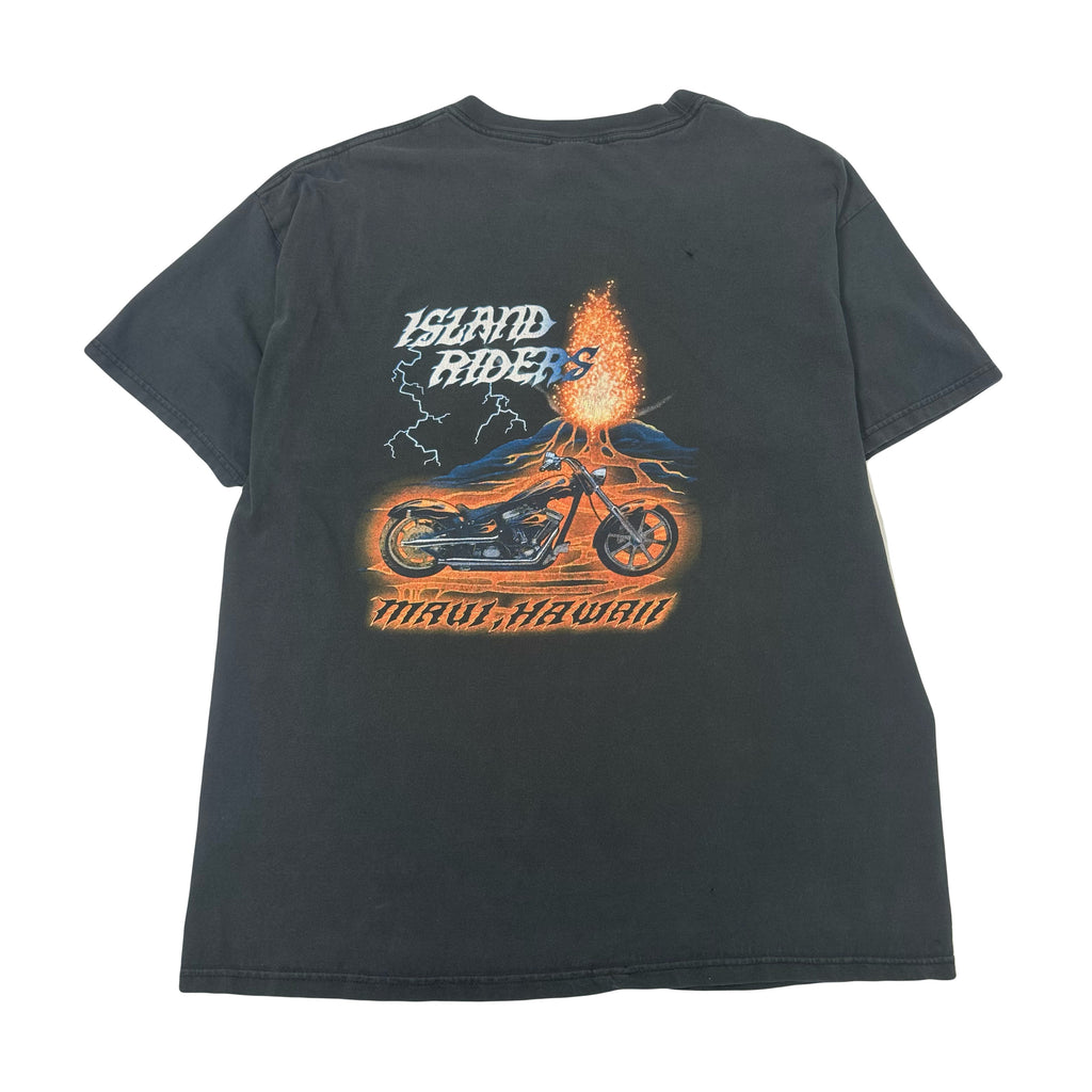 Vintage Island Riders Hawaii Motorcycle Tee XL
