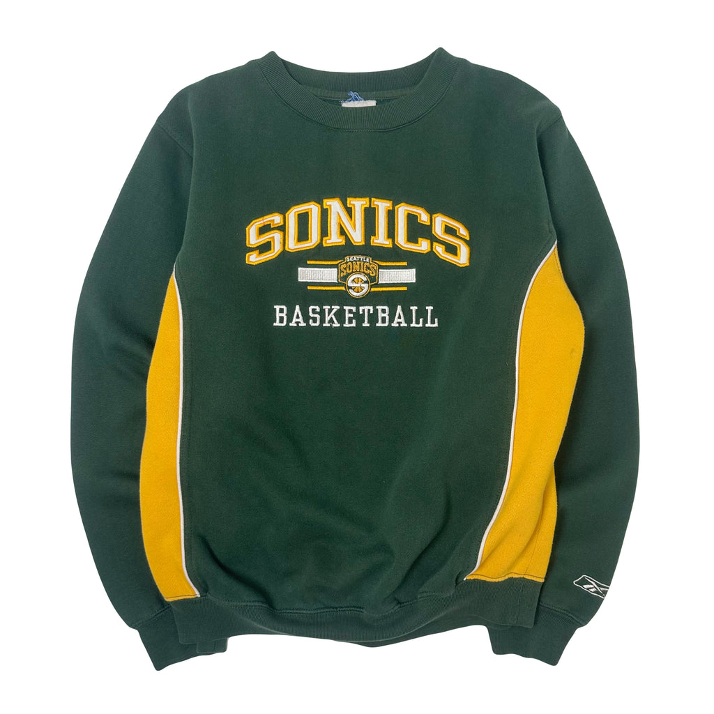 Vintage Reebok Seattle Sonics Crewneck S