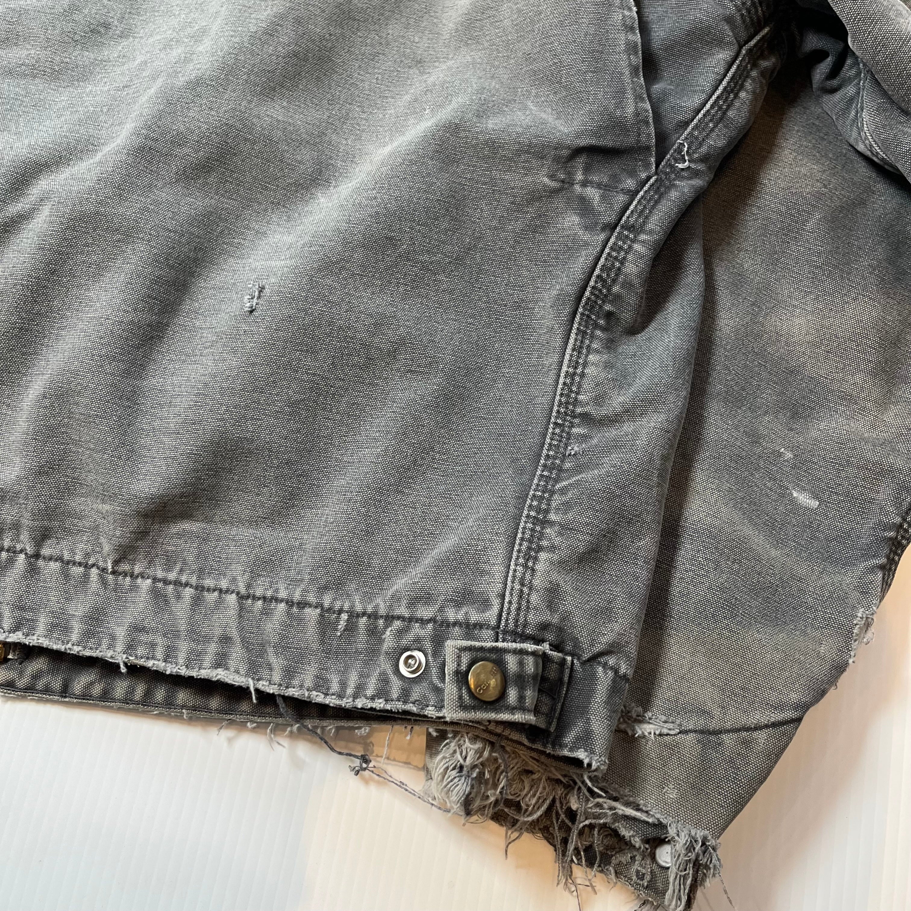 Vintage Carhartt J97 Pantera Drilling Distressed Detroit Jacket XL