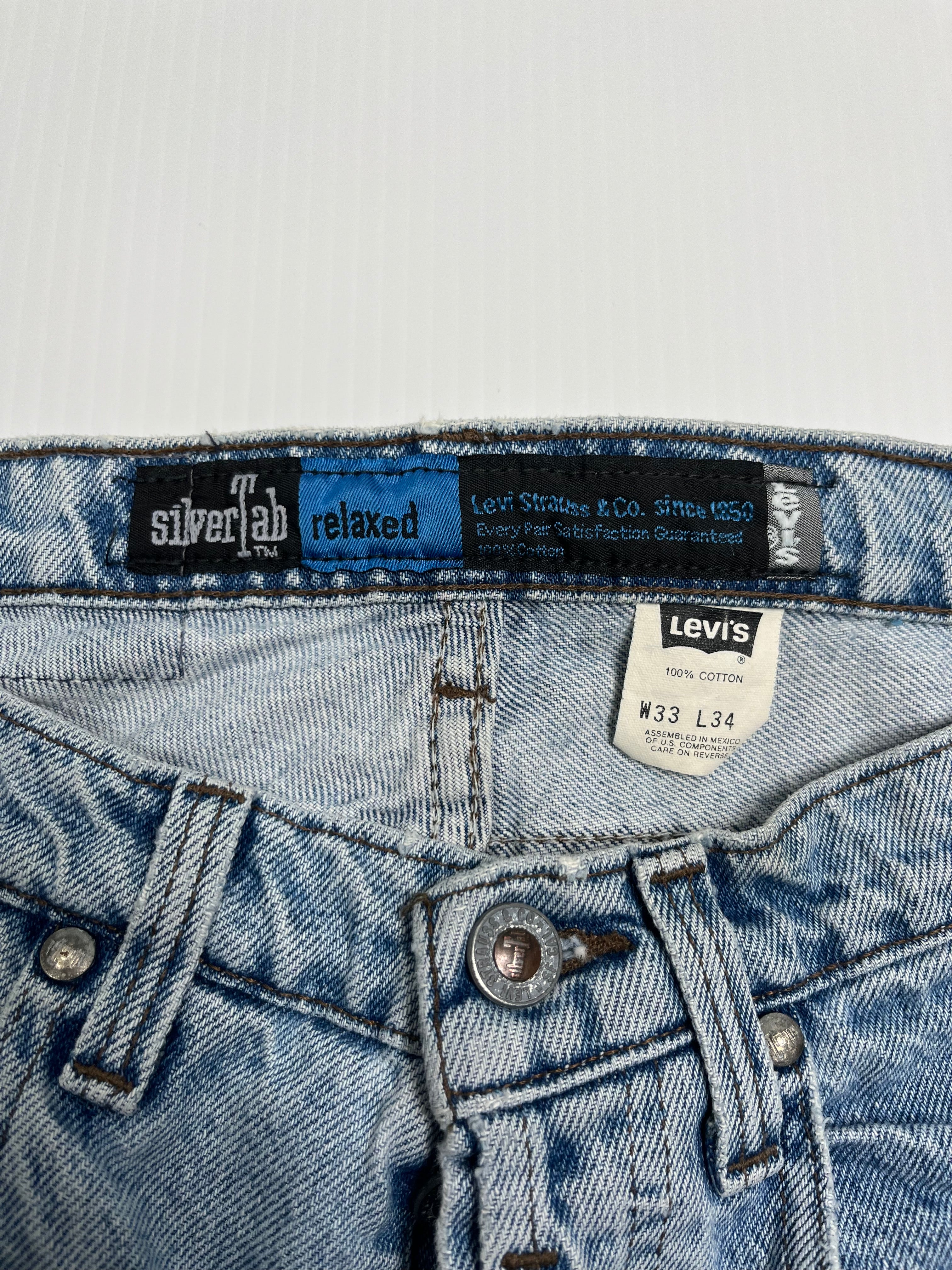 Vintage Levi's SilverTab Relaxed Light Wash Denim 30