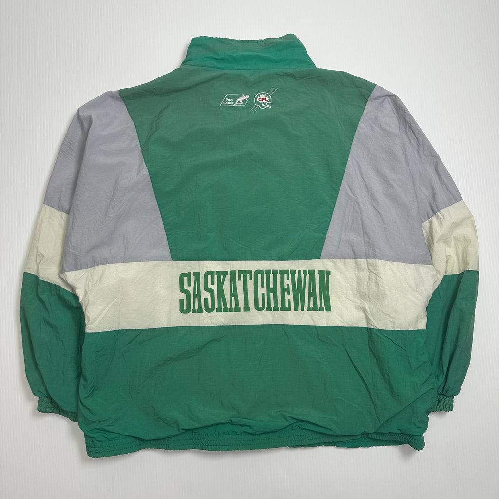 Vintage CFL Saskatchewan Roughriders Light Jacket XL