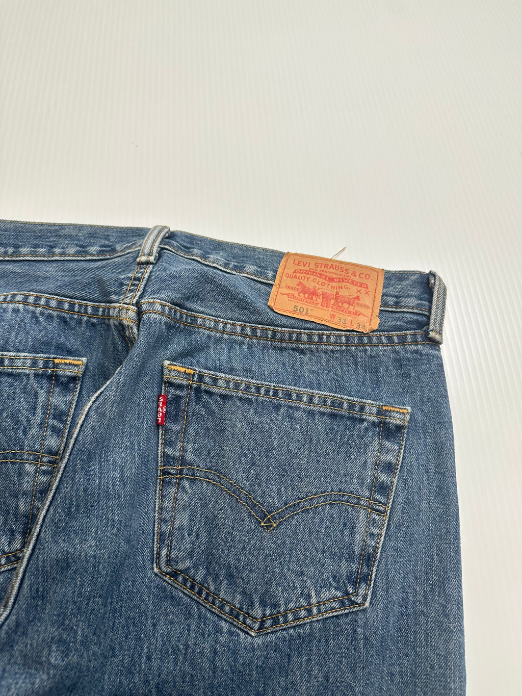 Vintage Levi's 501 Medium Wash Denim 33