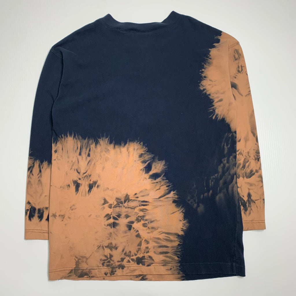 Harley Davidson Bleach Dyed V-Twin Power Henley LS M
