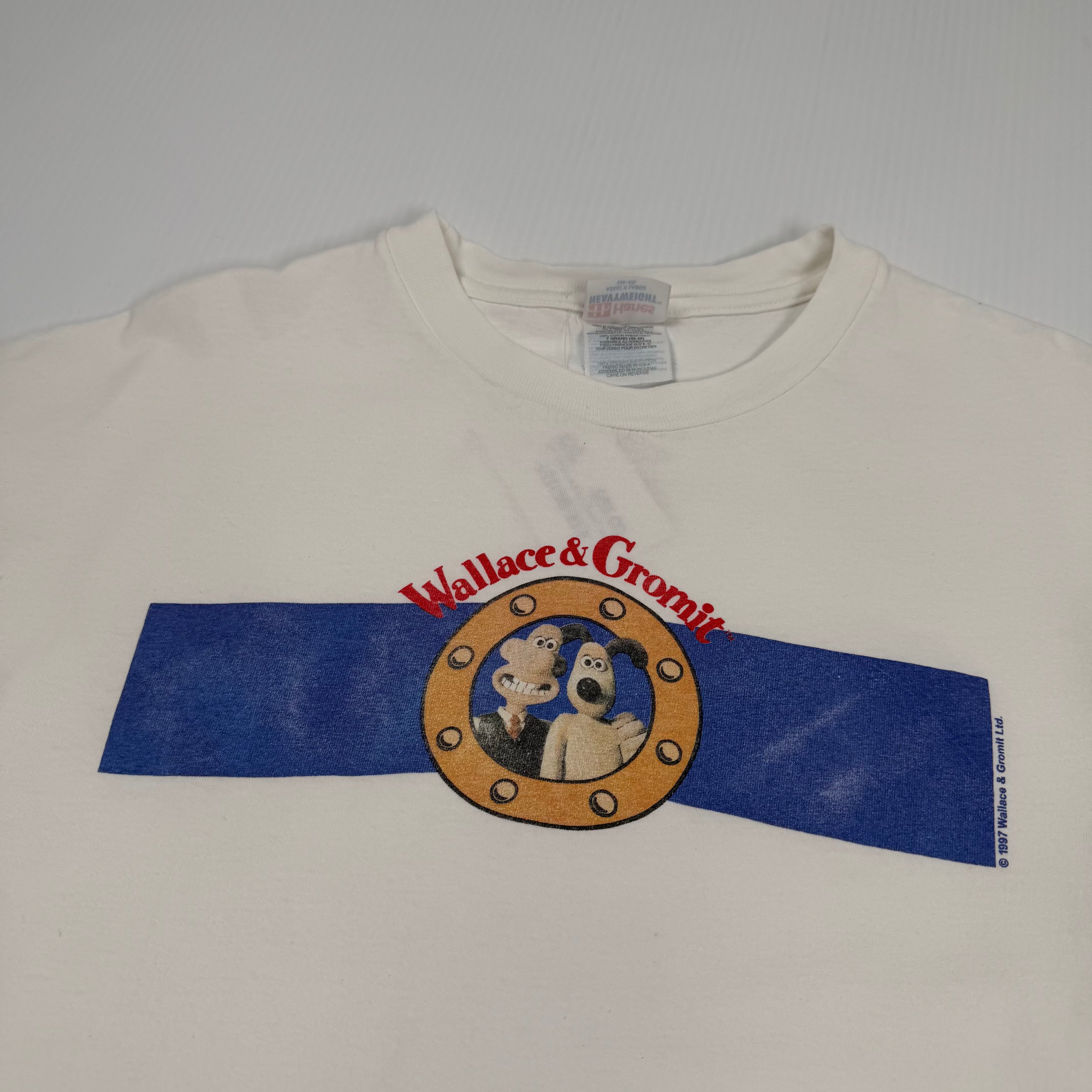 1997 Wallace & Gromit Graphic Tee XL
