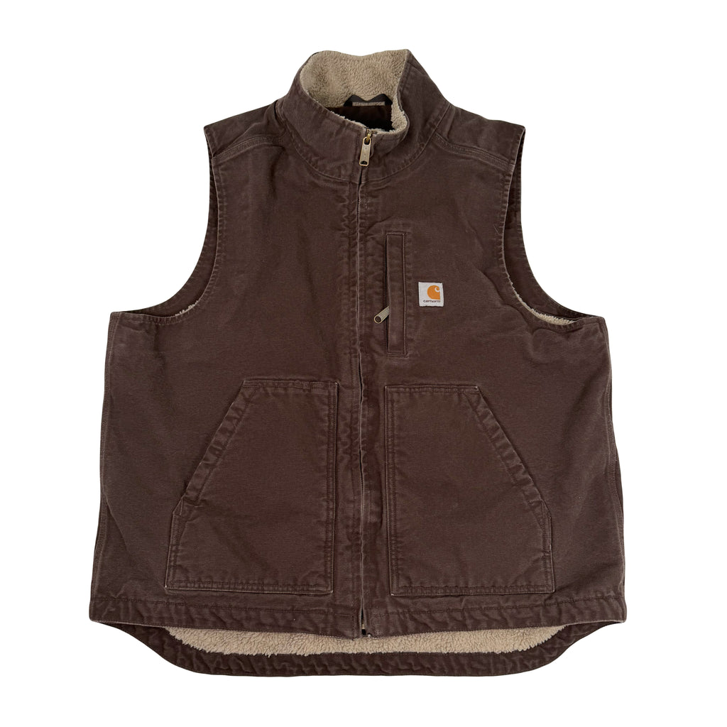Carhartt Sherpa Lined Work Vest L