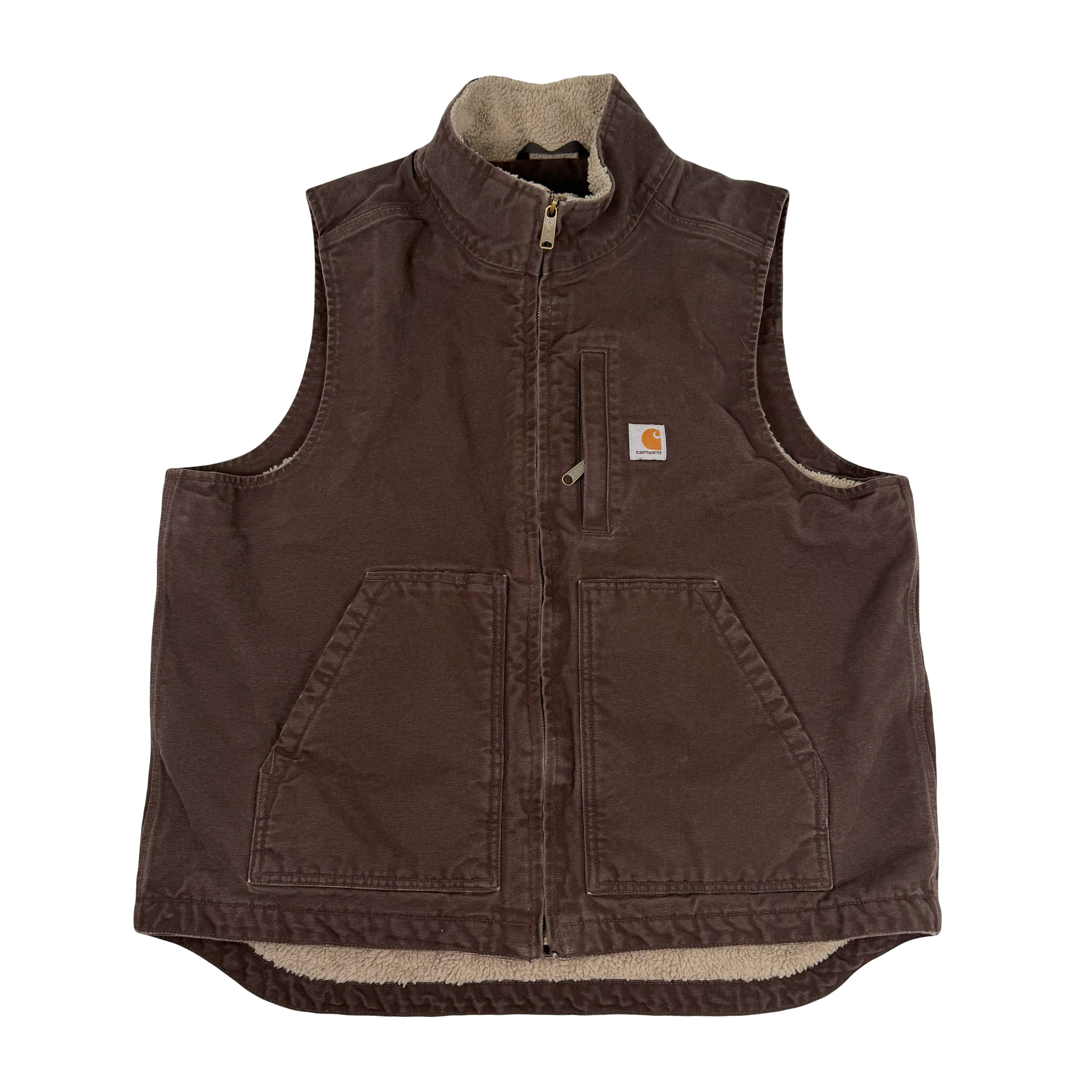 Carhartt Sherpa Lined Work Vest L