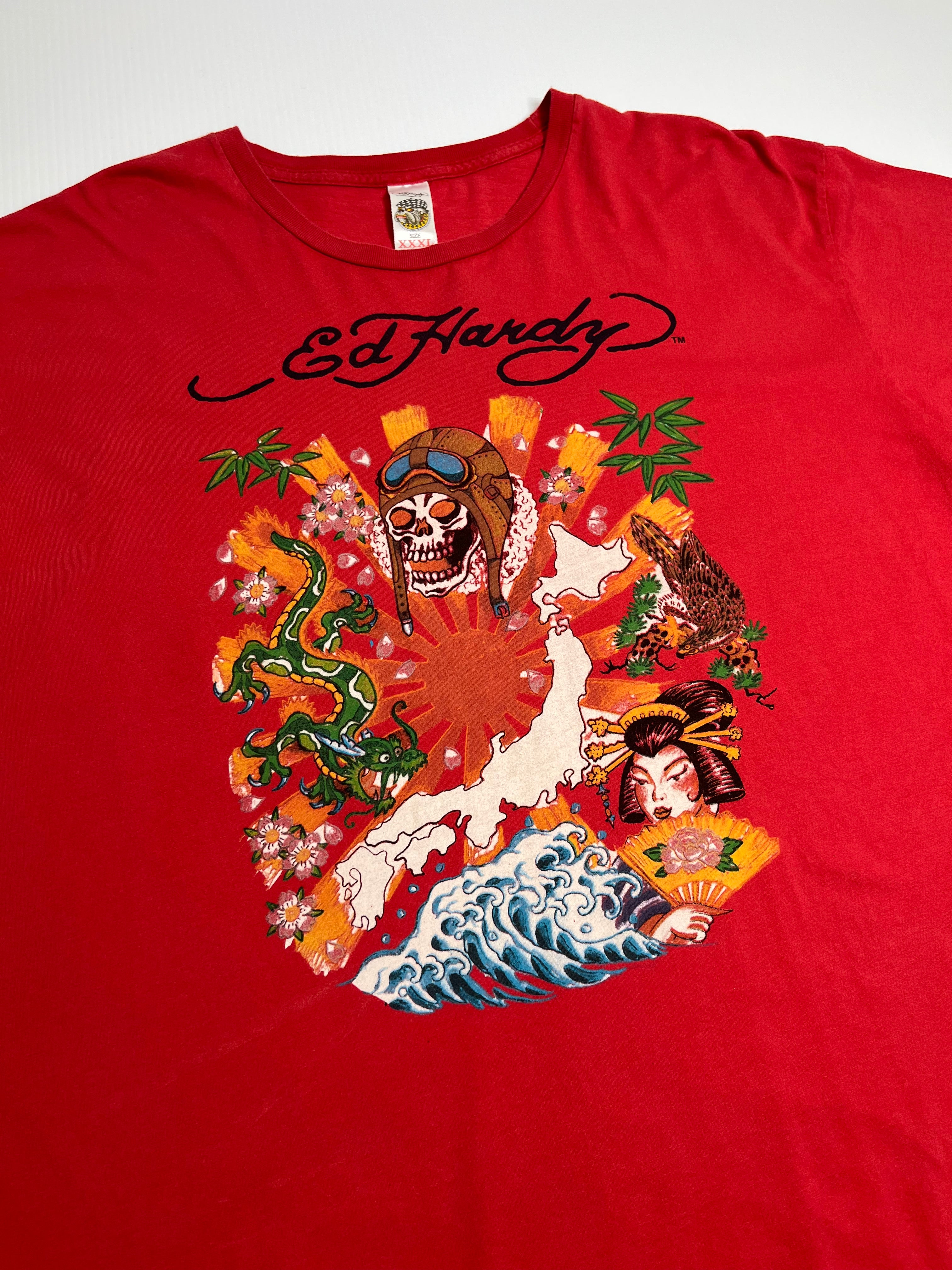 Ed Hardy Graphic tee XXXL