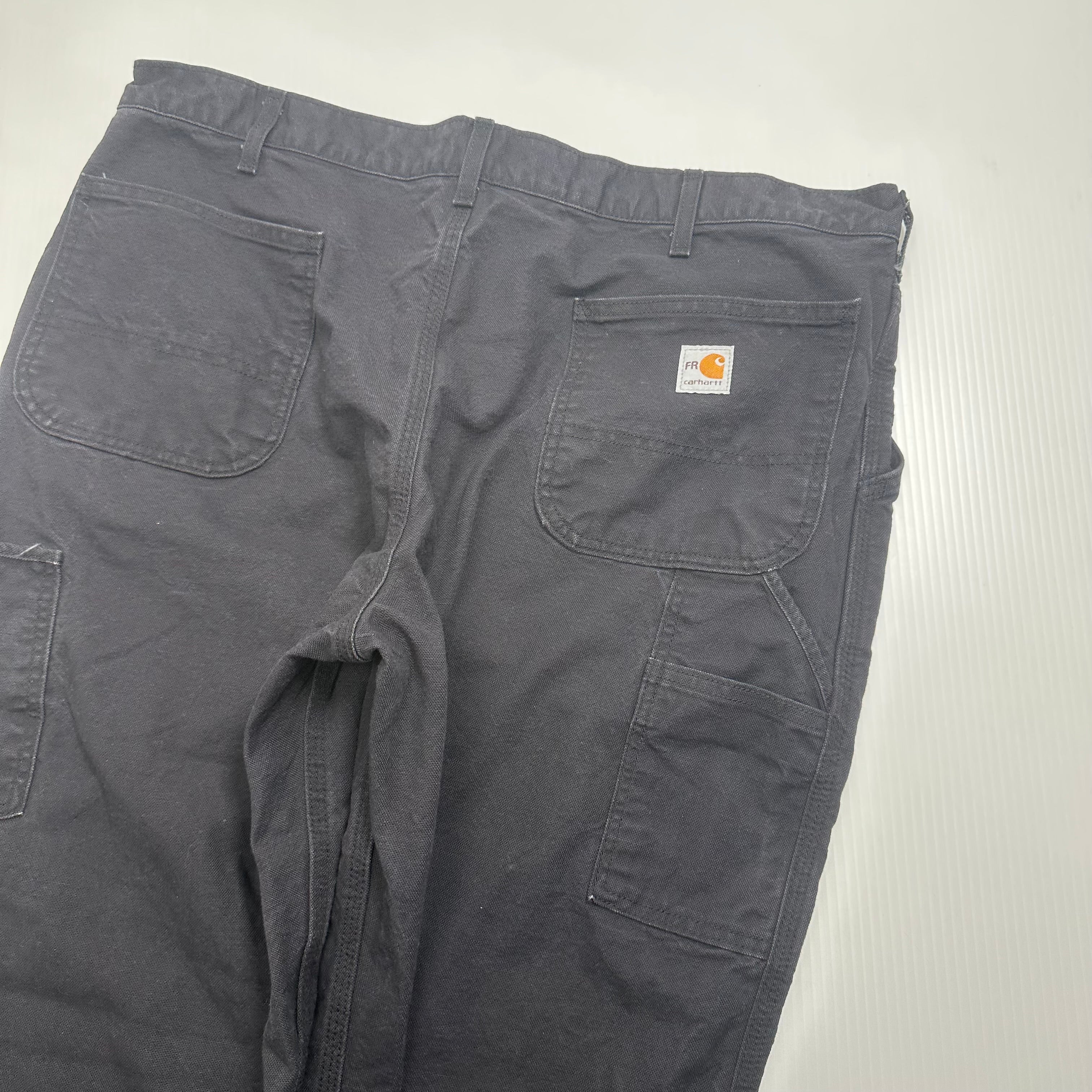 Vintage Carhartt FR Fire Resistant Denim Carpenter Pants 40