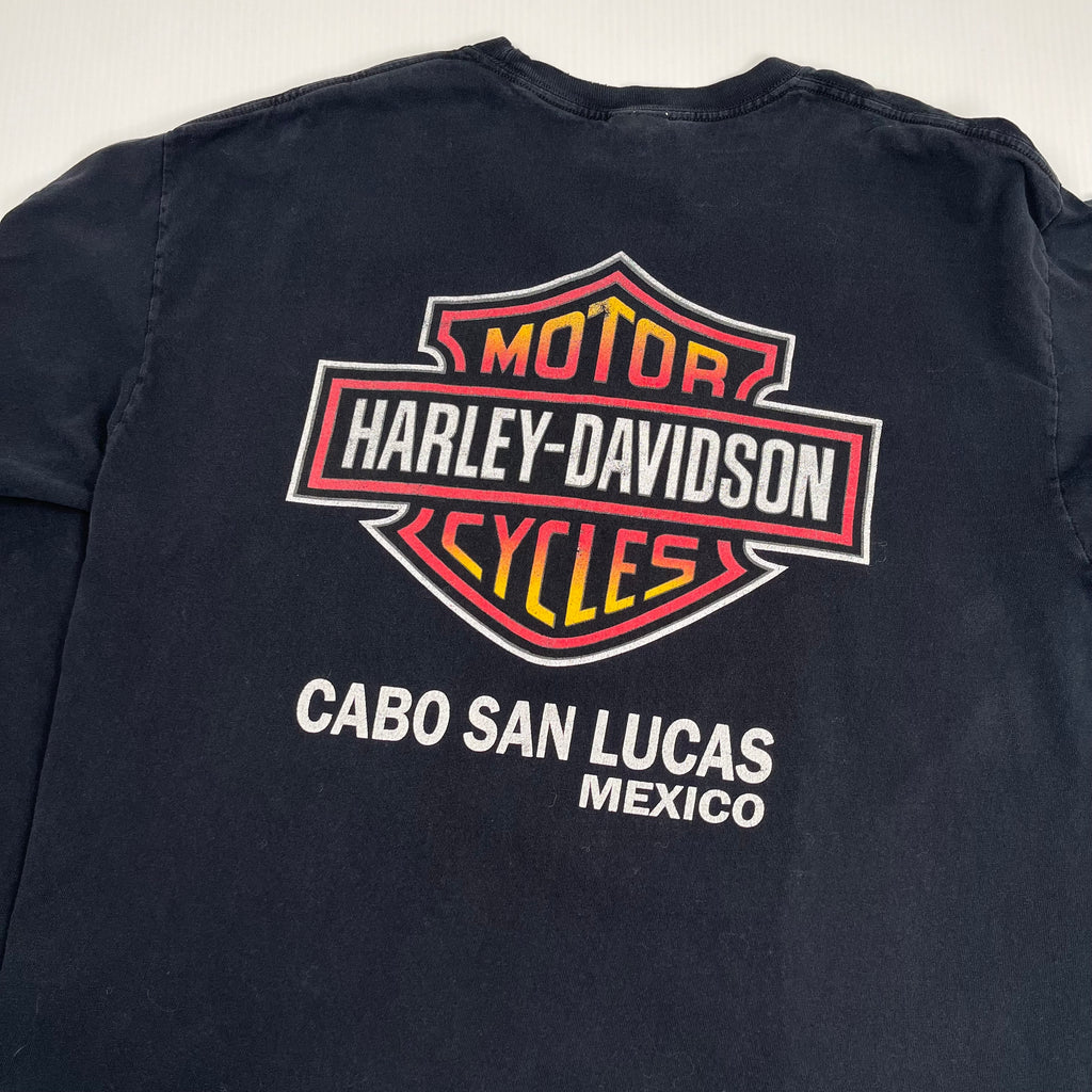 Vintage Harley Davidson Cabo San Lucas Longsleeve Shirt XL