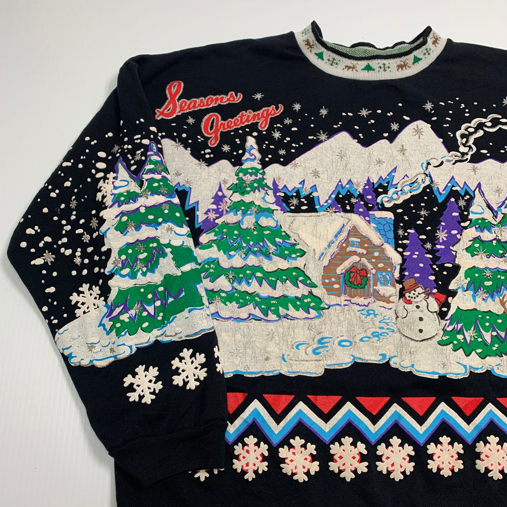 90s Nutcracker Christmas Sweatshirt S