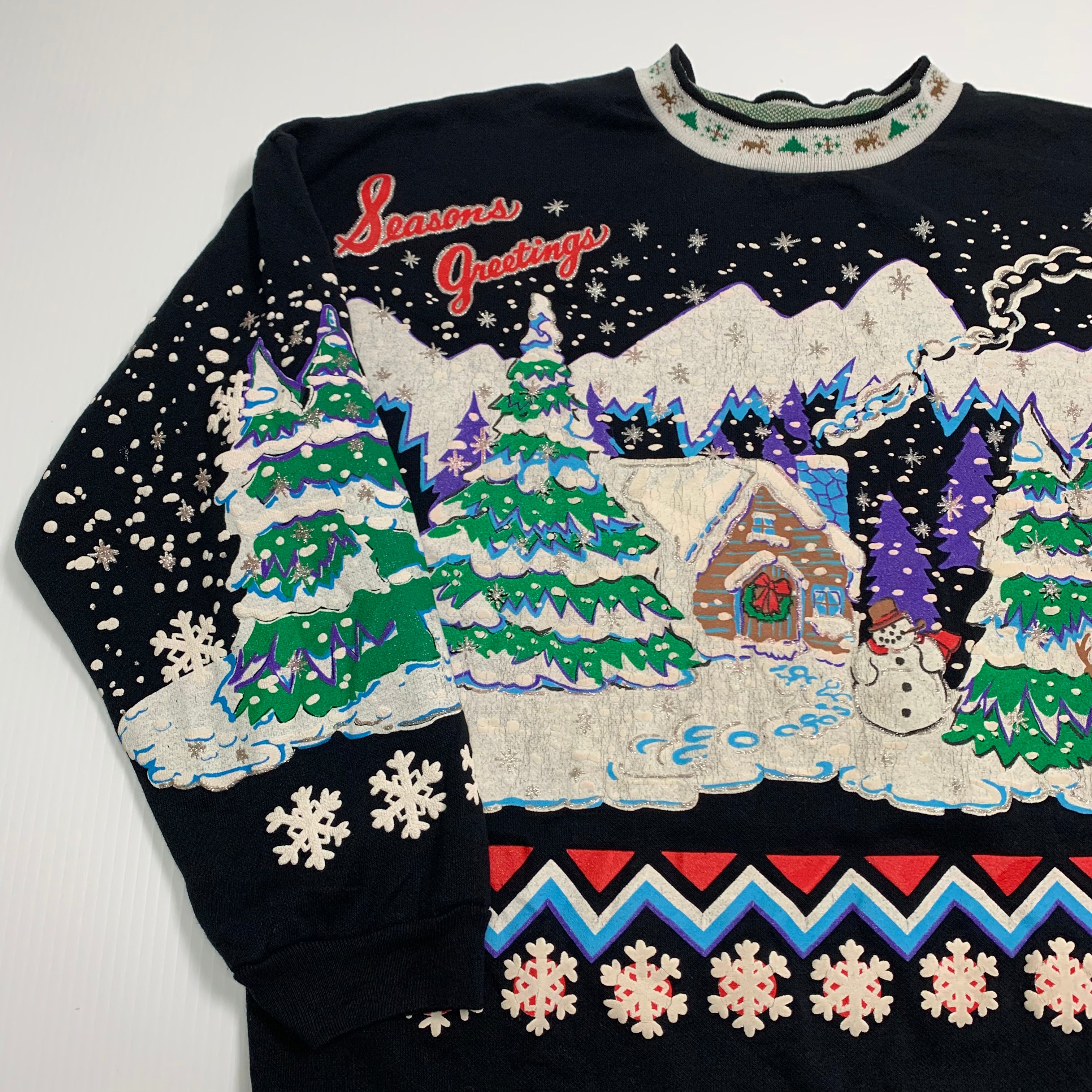 90s Nutcracker Christmas Sweatshirt S
