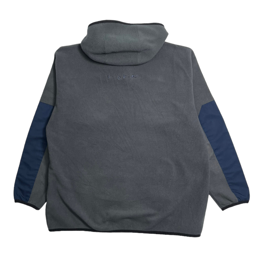 Y2K Nike Two Tone Fleece 1/4 Zip XL