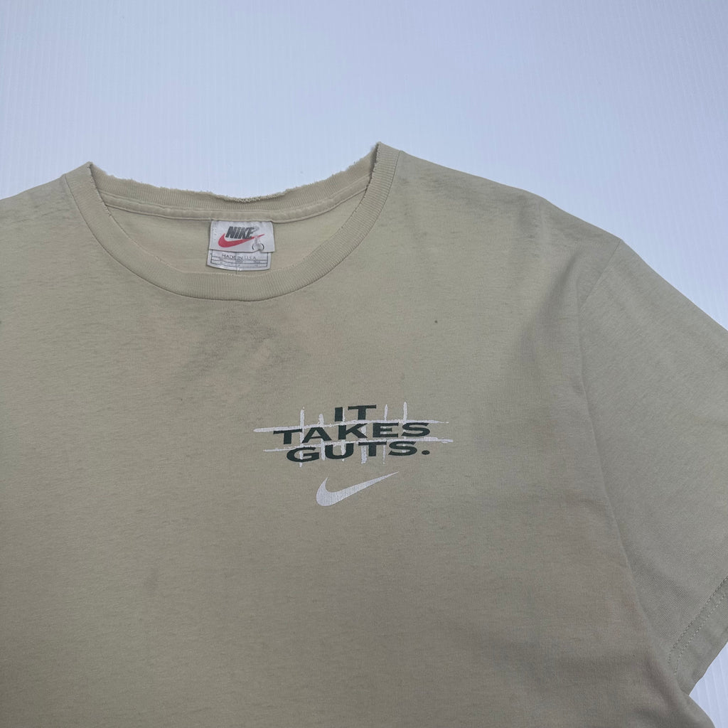 90s Nike Tennis It Takes Guts Tee XL