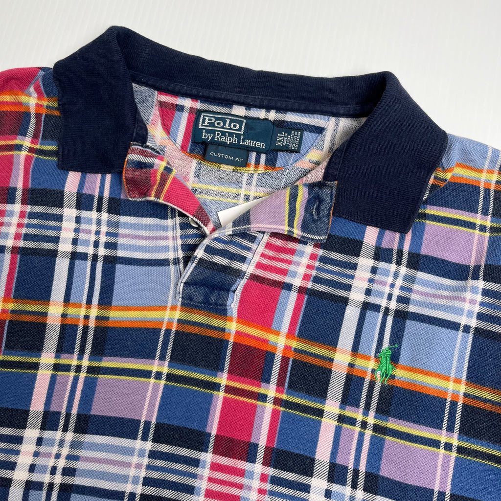 Vintage Polo Ralph Lauren Plaid Short Sleeve XXL