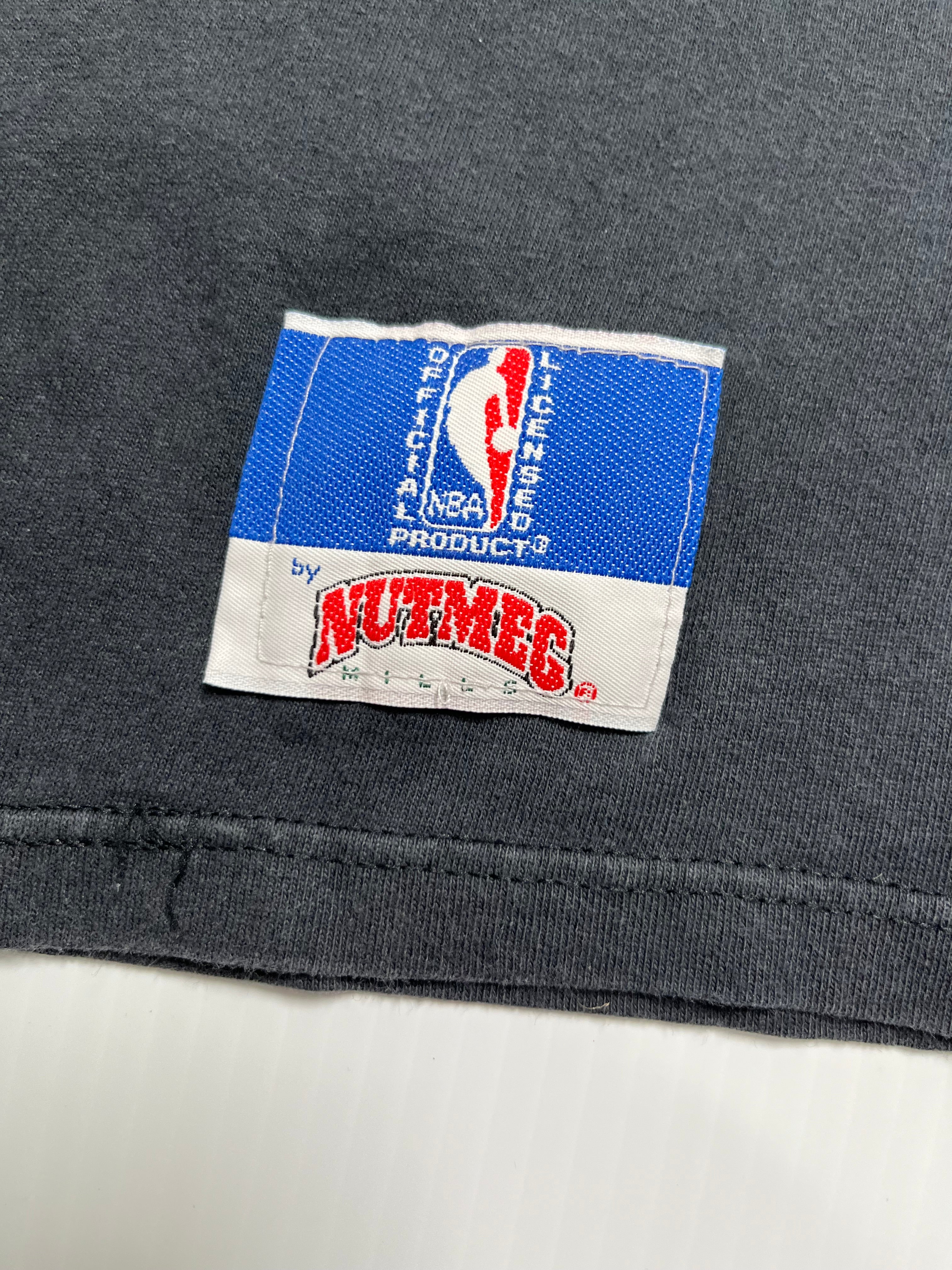 90s Nutmeg Chicago Bulls Back Da Back Tee L