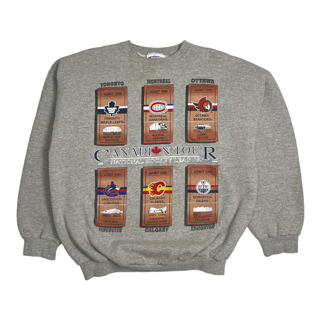 Vintage NHL Canadian Tour Crewneck XL