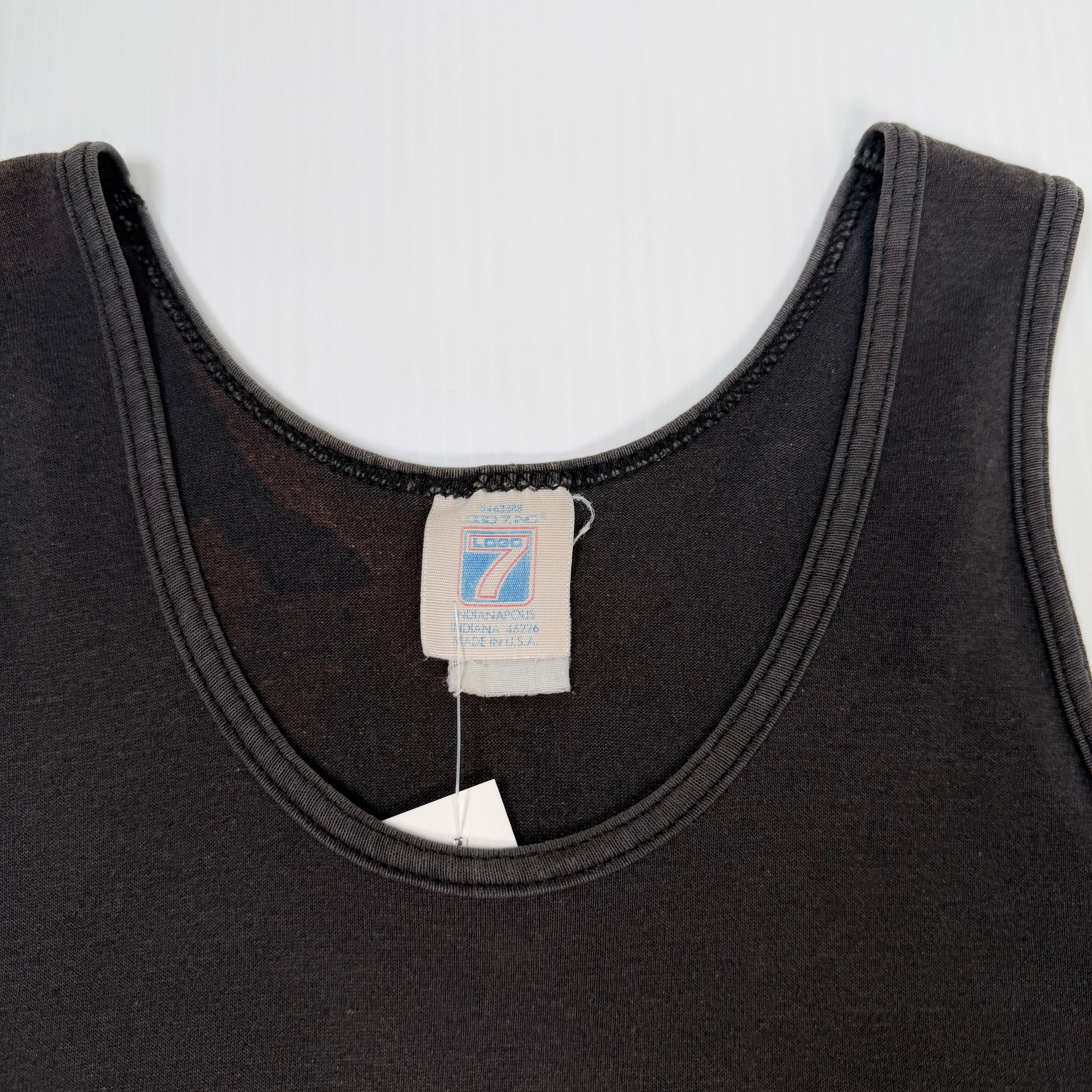 Vintage Logo 7 Los Angeles Raiders Tank Top S