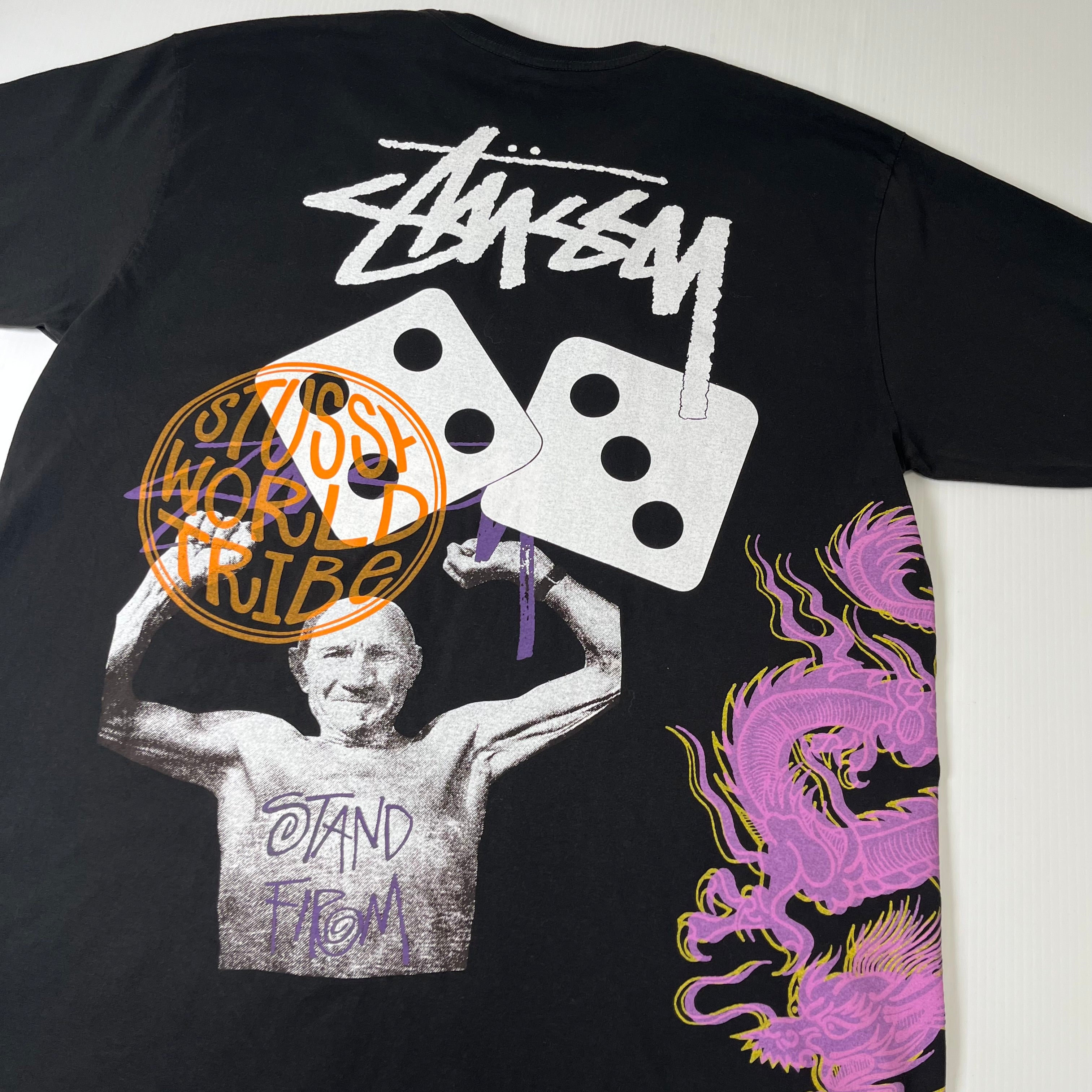 Stussy Strike Pigment Dyed Graphic Tee BNWT XL