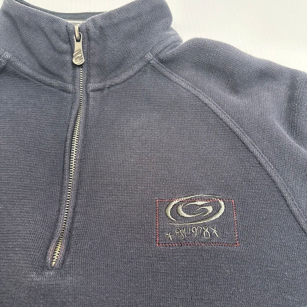 Y2K Gotcha Sport 1/4 Zip Sweatshirt L