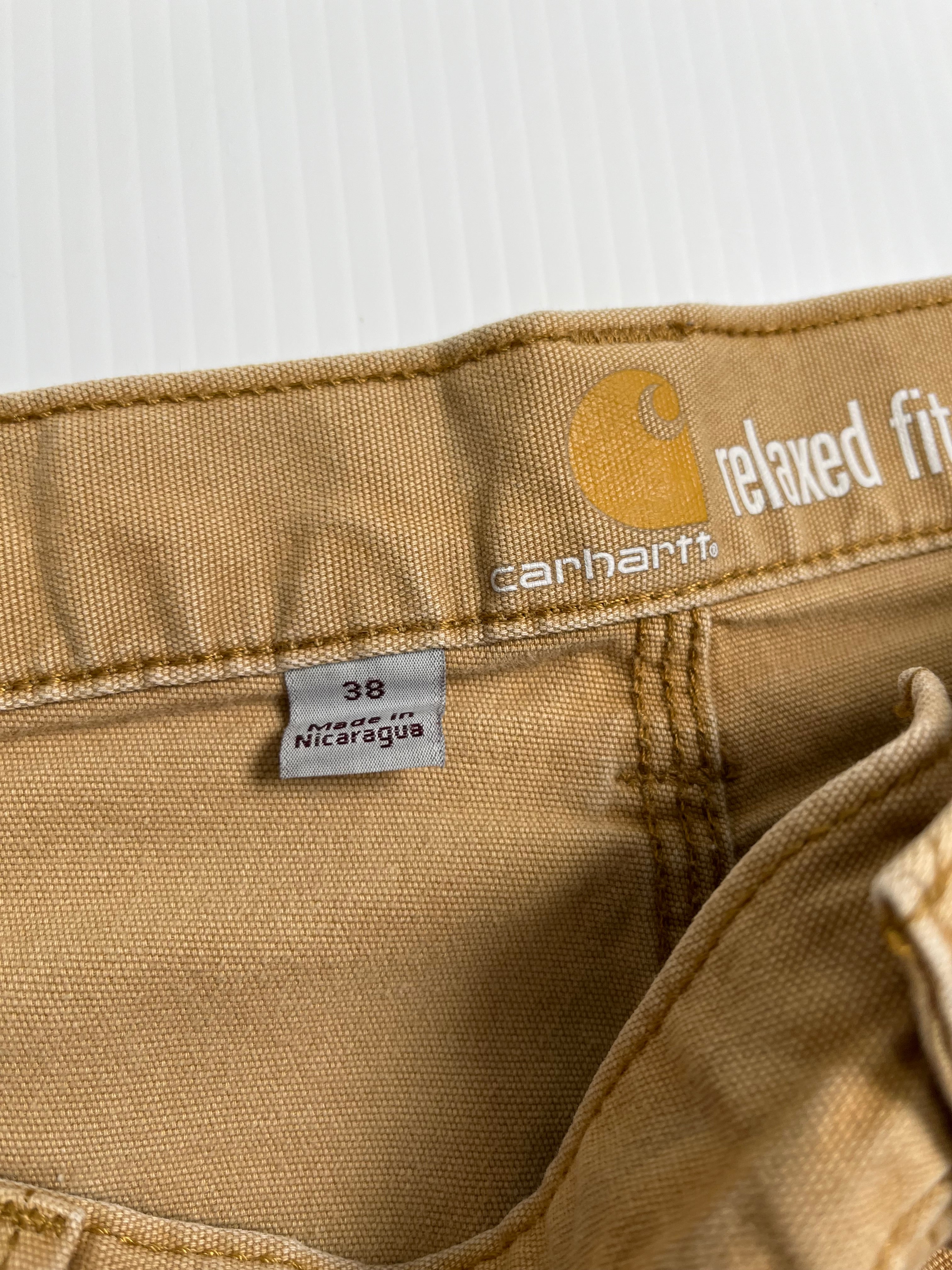Carhartt Relaxed Fit Faded Carpenter Shorts 38
