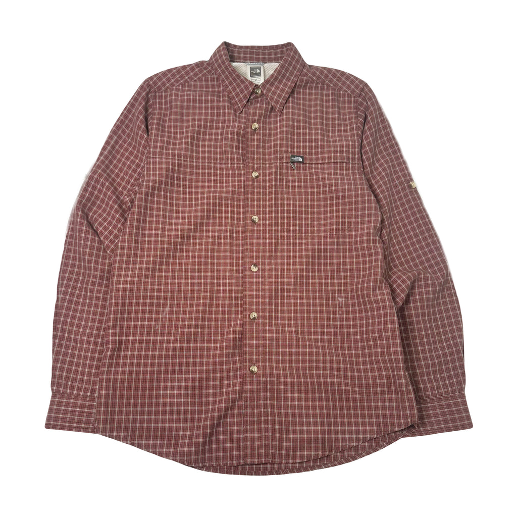 The North Face Plaid Button Up Shirt S