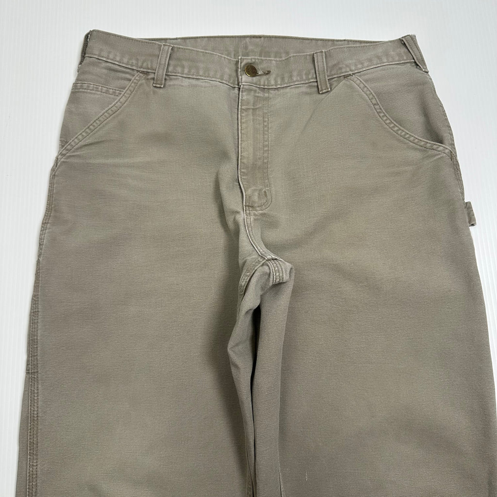 Vintage Carhartt Carpenter Faded Denim 34