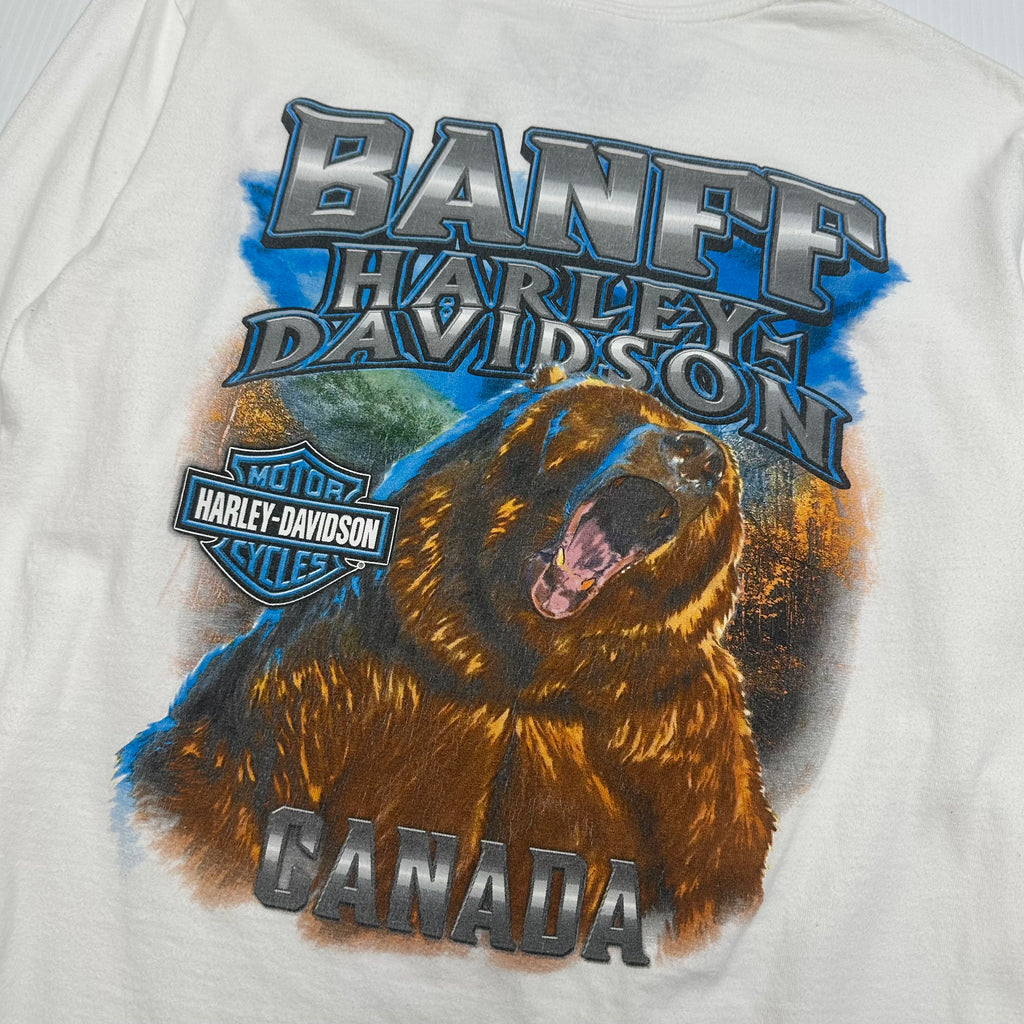 Harley Davidson Banff Canada Longsleeve Shirt M