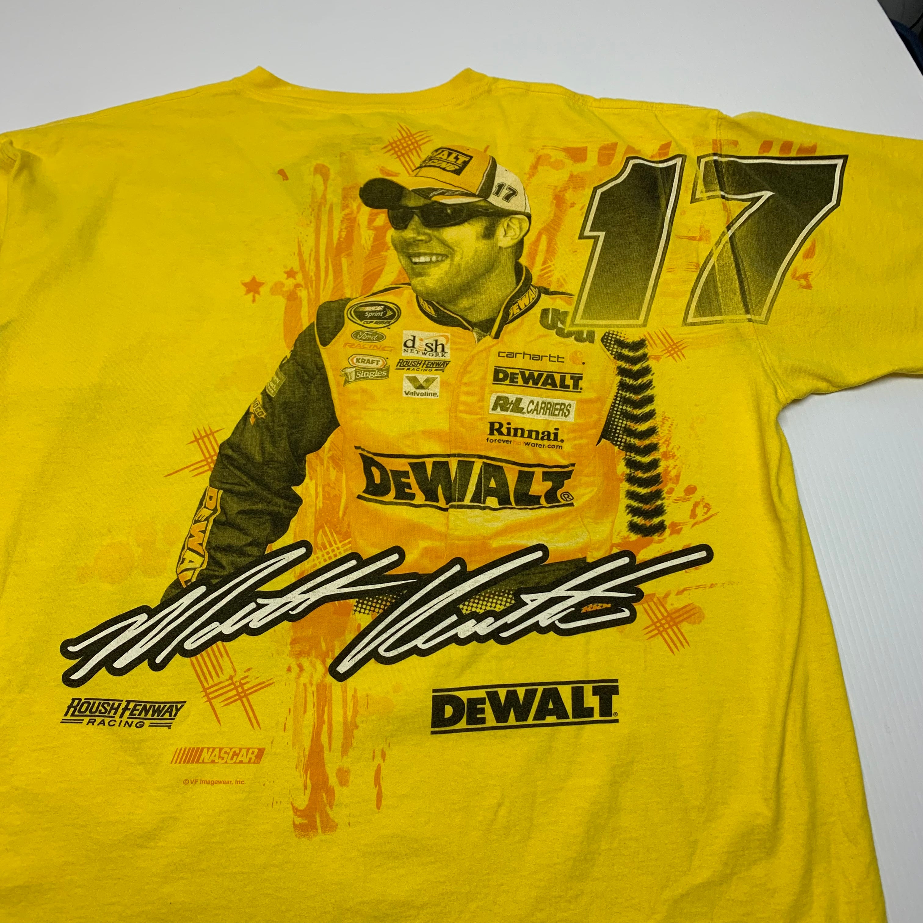 Matt Kenneth Yellow Tee XXL