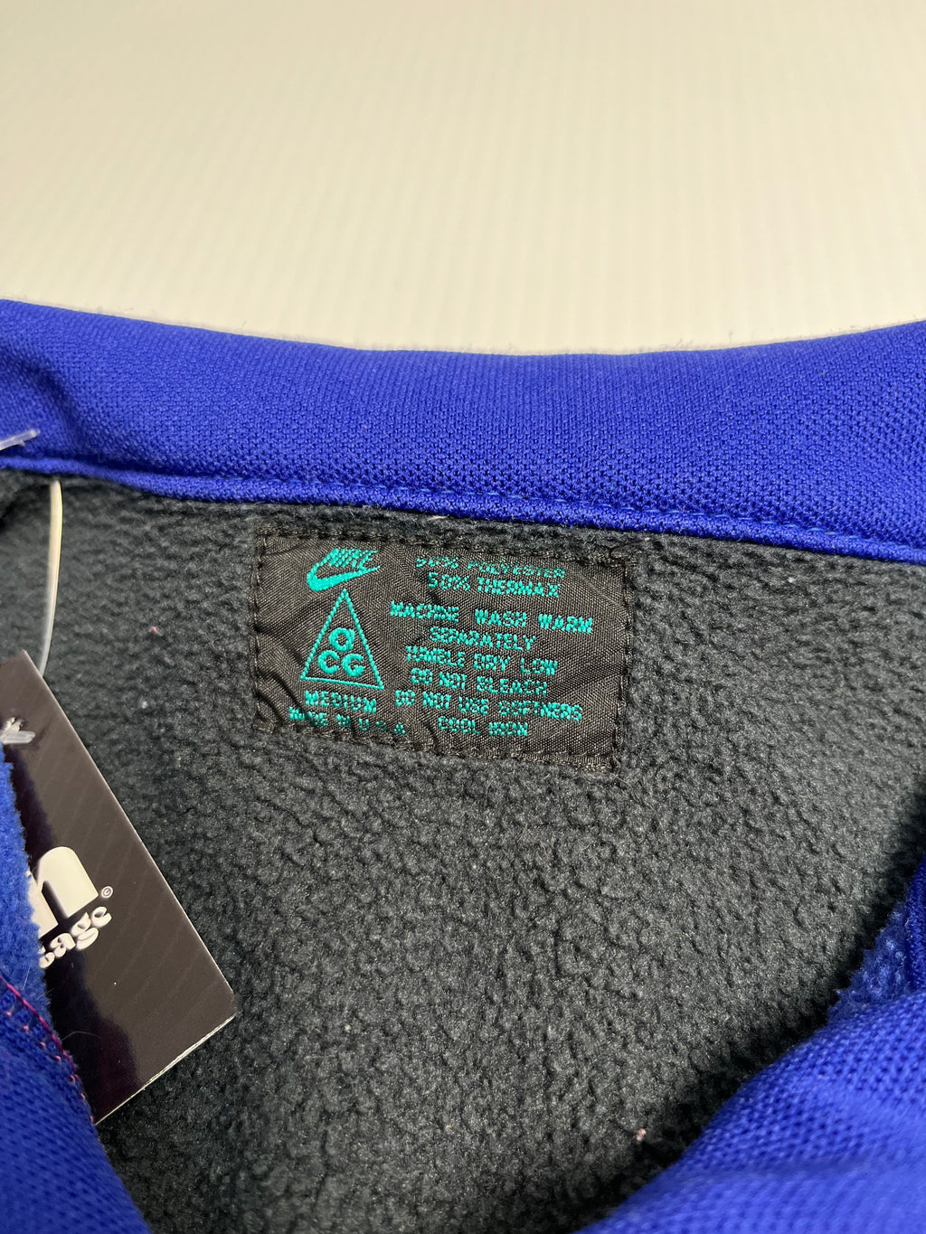 Vintage Nike ACG Thermax 1/4 Zip Light Jacket M